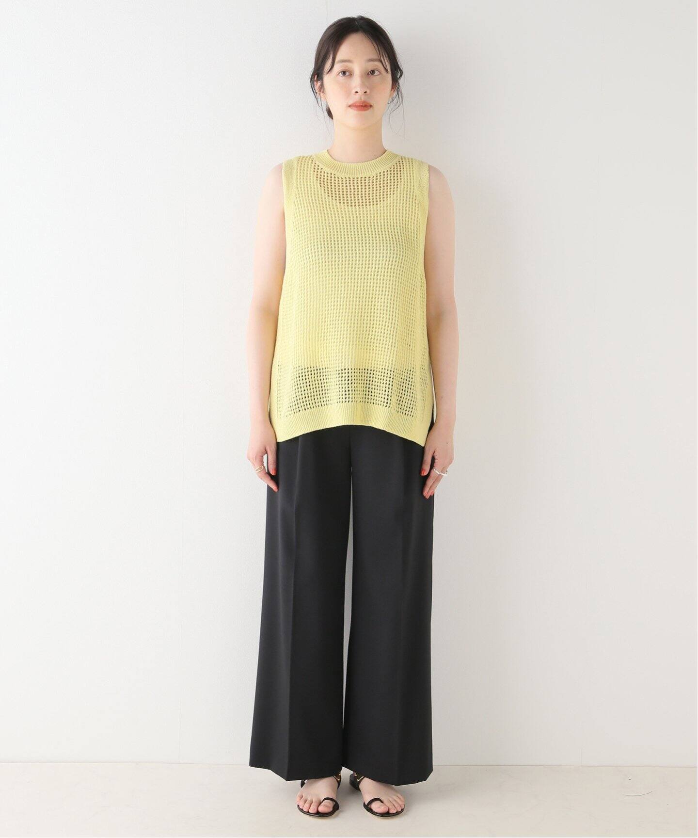 メッシュニットタンクトップ（タンクトップ）｜NOBLE（ノーブル）の 