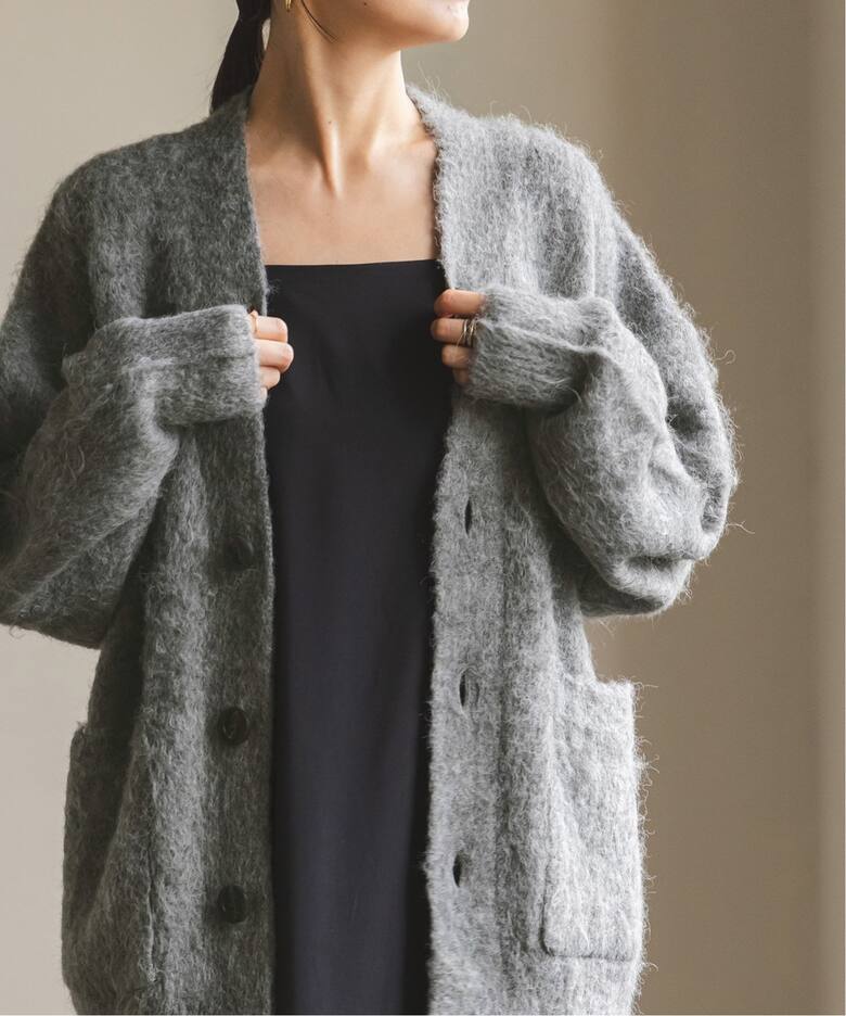 シャギーオーバーサイズカーディガン（カーディガン）｜NOBLE  