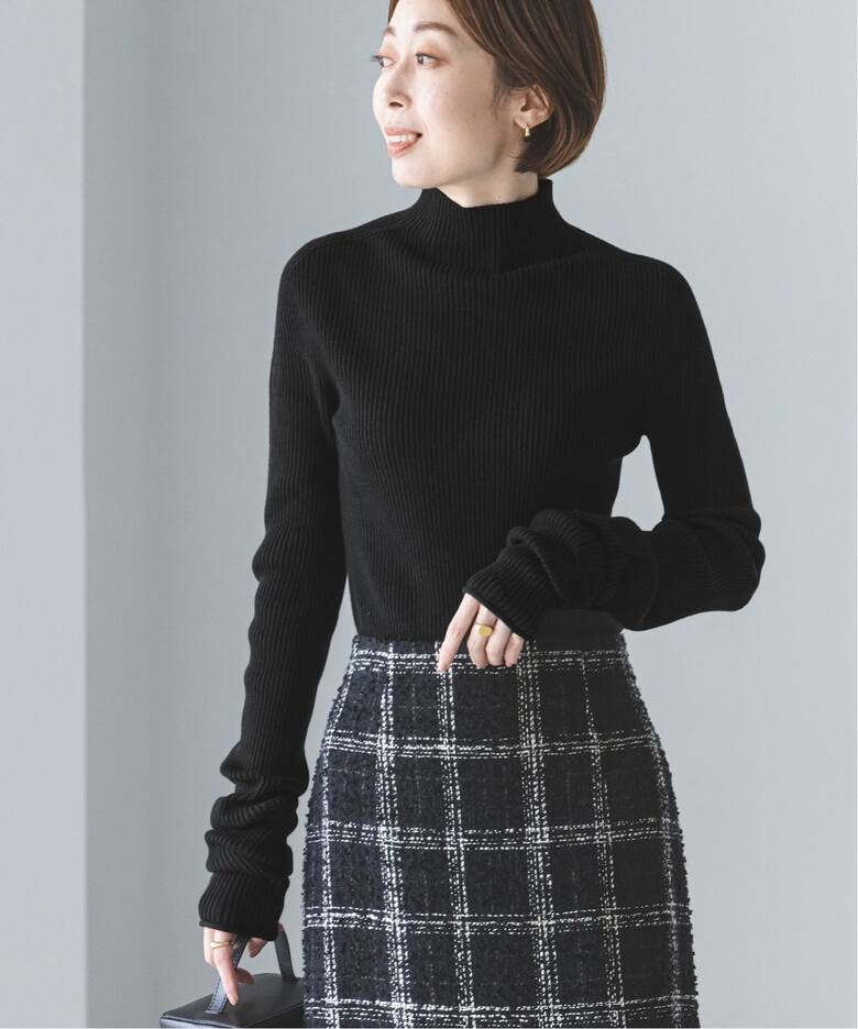 追加》【THE NEW HOUSE】COTTON CASHMERE LONG SLEEV（ニット 