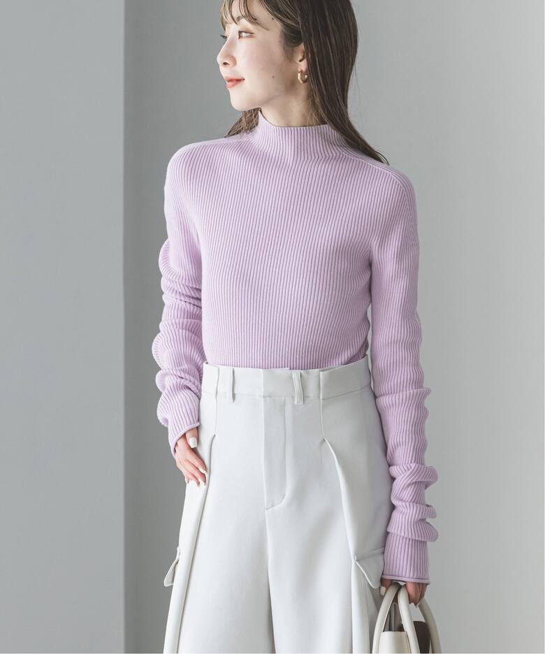 追加》【THE NEW HOUSE】COTTON CASHMERE LONG SLEEV（ニット 