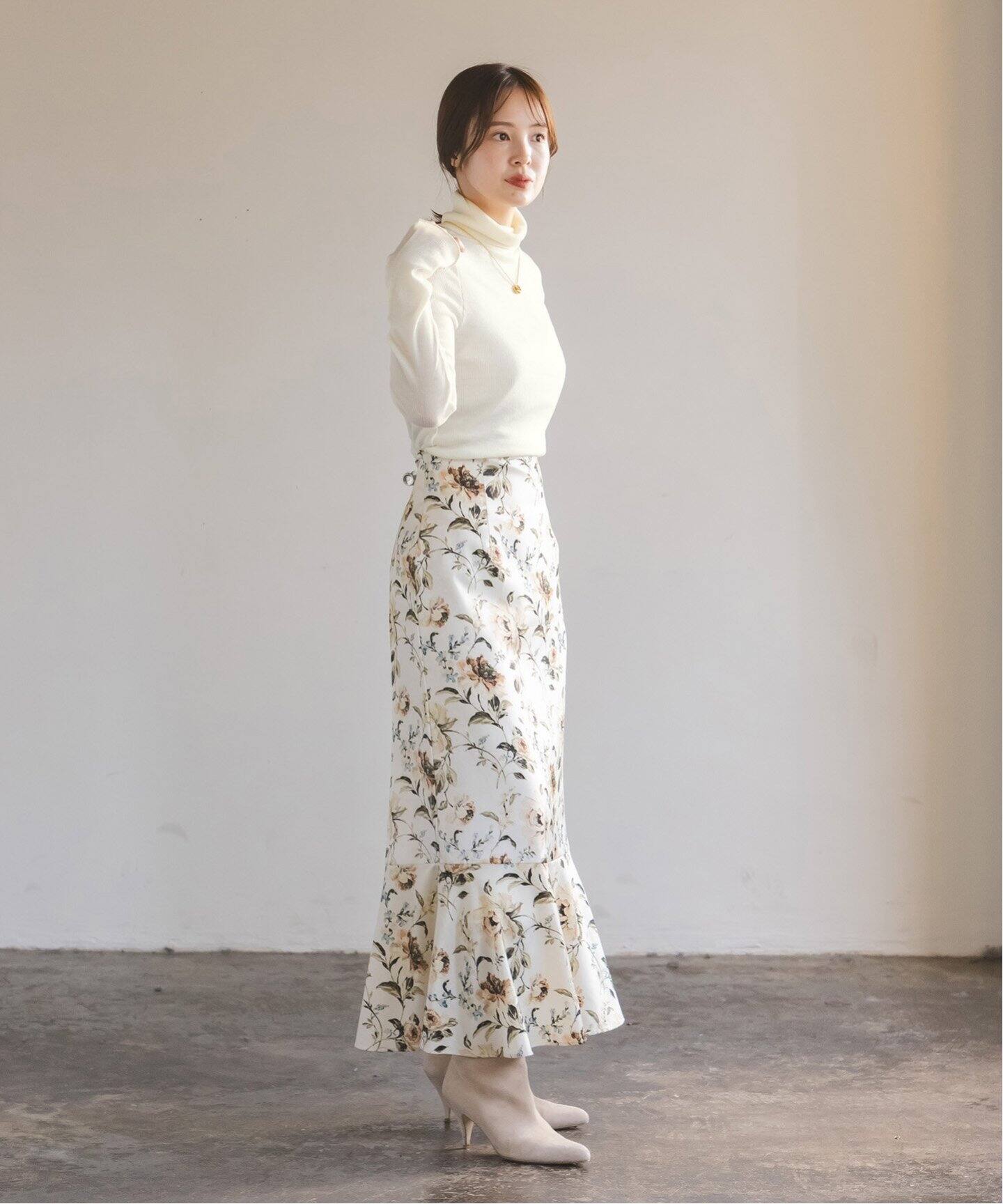 RITA】タートルウールリブニット（ニット／セーター）｜NOBLE