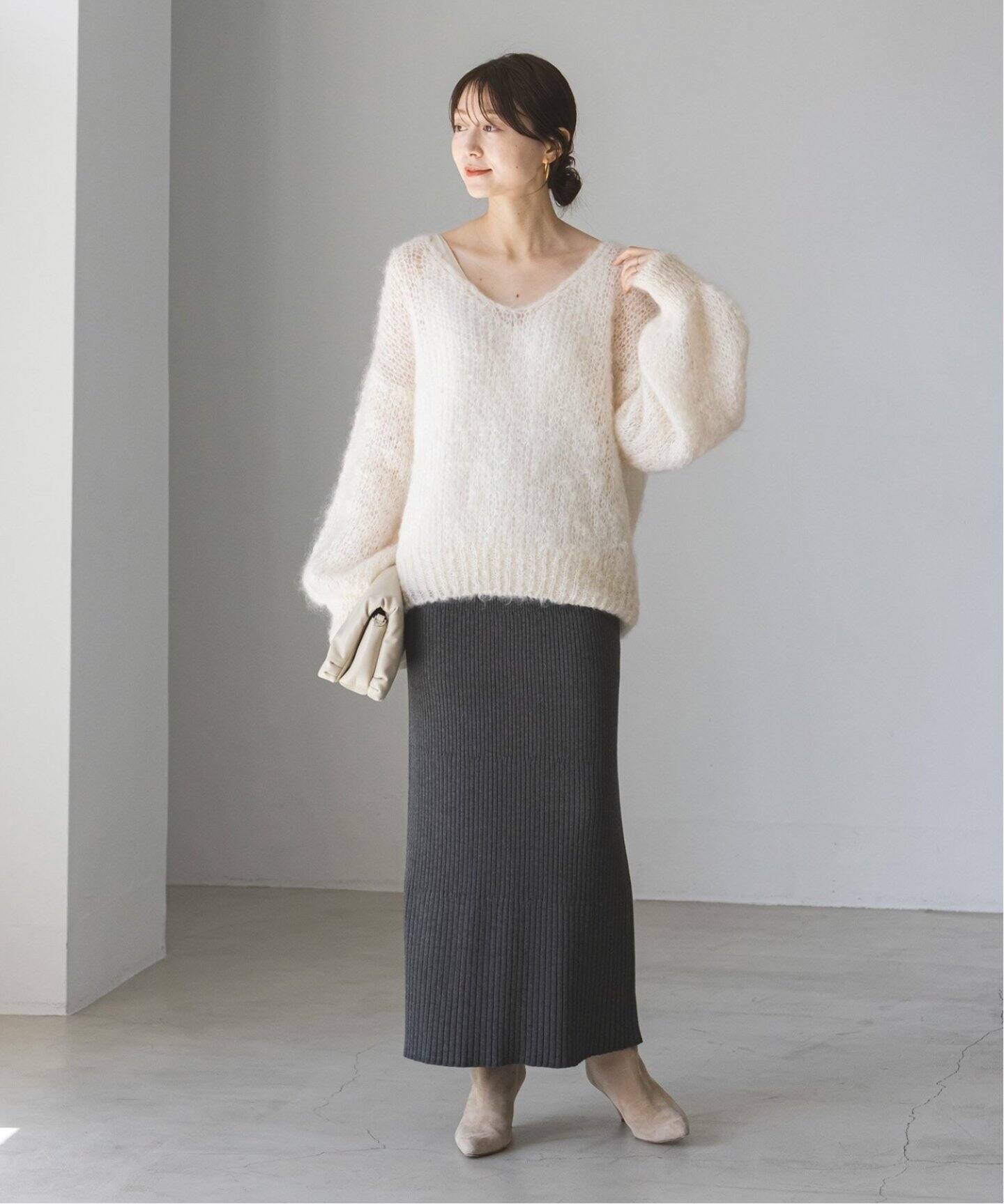 追加2》【AMERICAN DREAMS】Vネックニット（ニット／セーター）｜NOBLE  