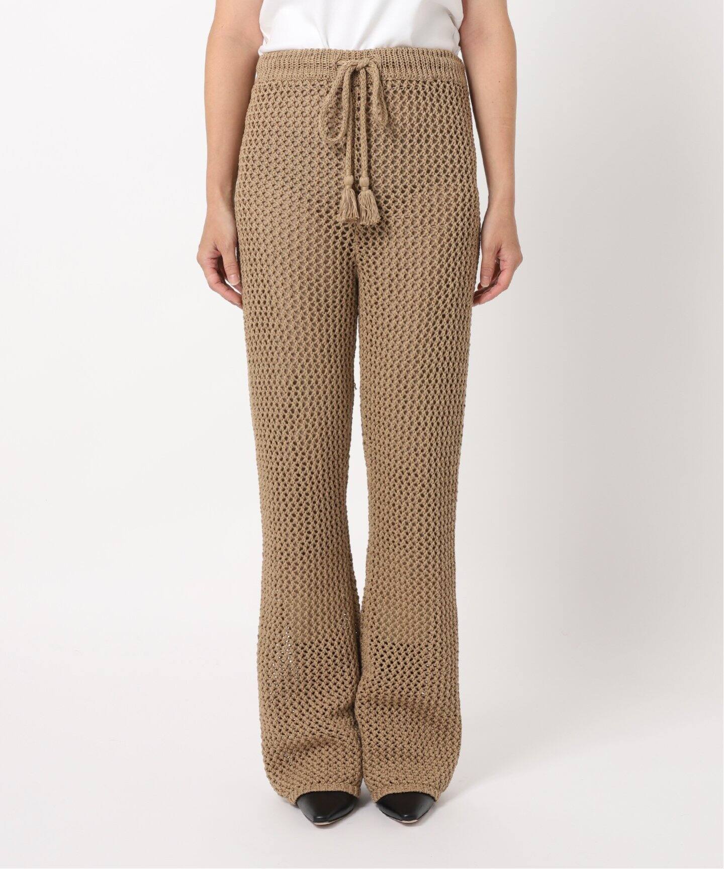 DADA透かし柄パンツ（その他パンツ）｜CALMER（カルメール）の