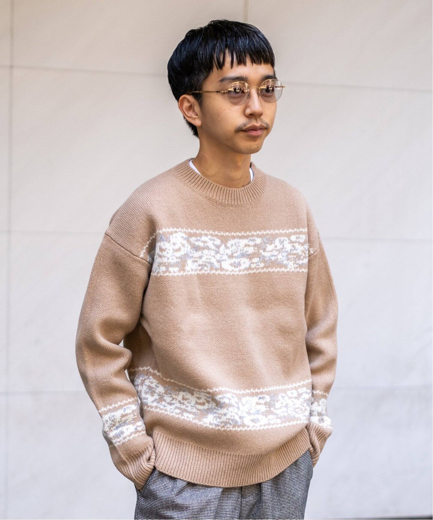 NOMA t.d. / ノーマ ティーディー】for BOUCLE 別注ノルデイックニット 