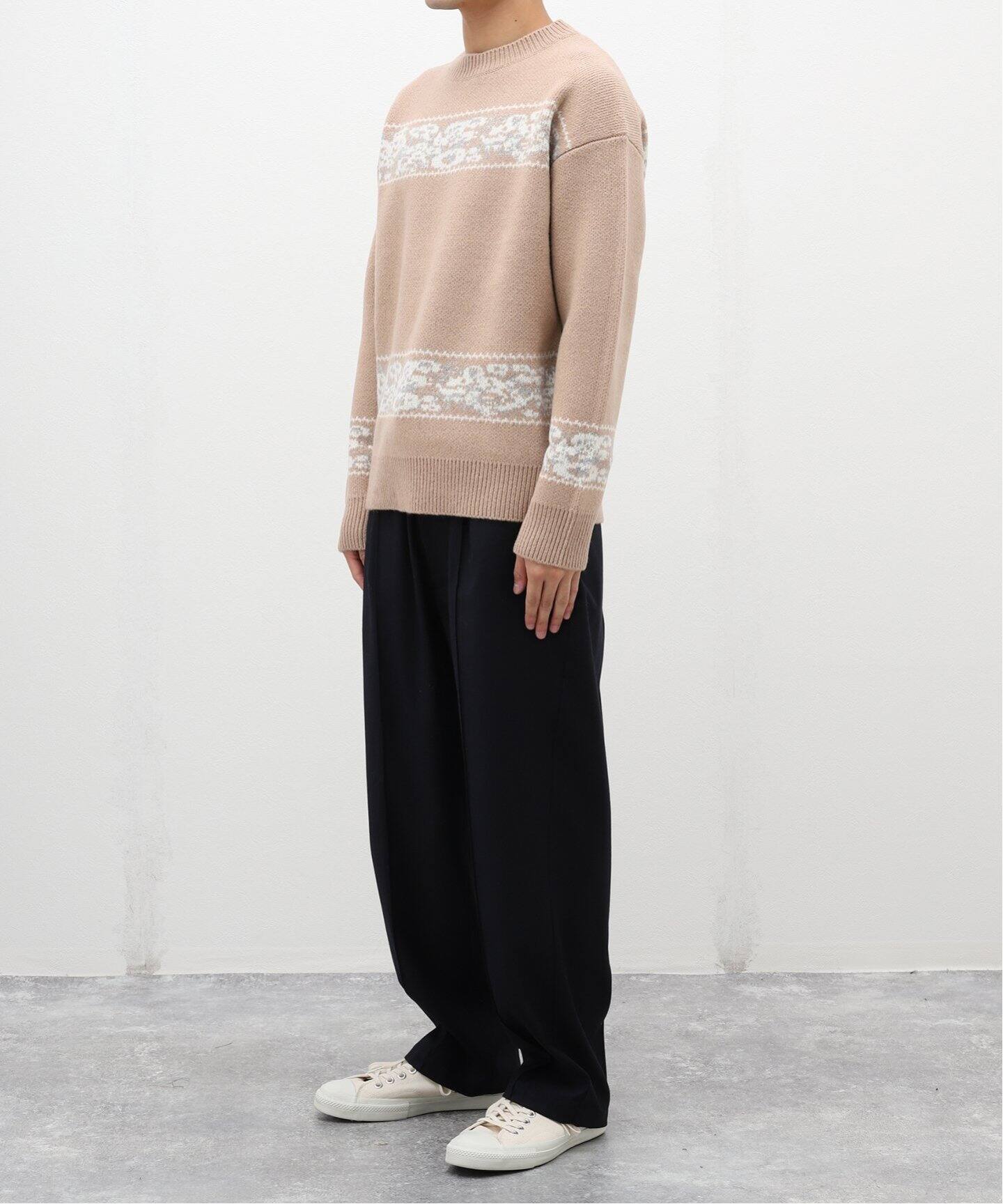 NOMA t.d. / ノーマ ティーディー】for BOUCLE 別注ノルデイックニット 