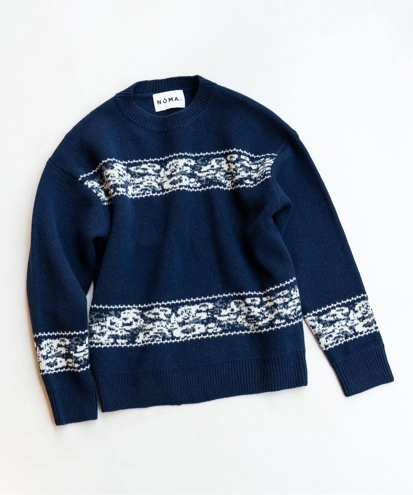 NOMA t.d. / ノーマ ティーディー】for BOUCLE 別注ノルデイックニット 