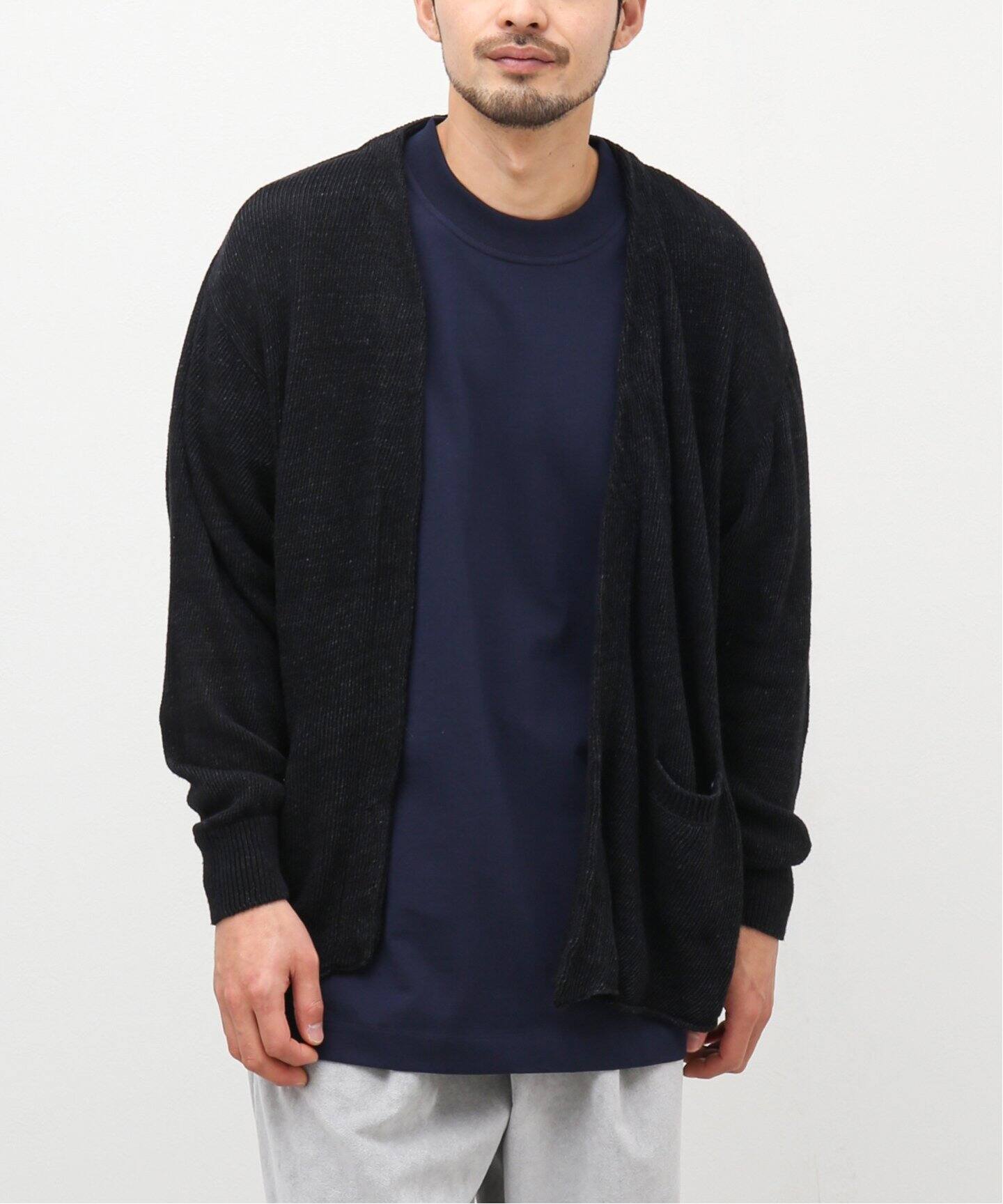 COMOLI / コモリ】7Gコットン ニットカーディガン（カーディガン  