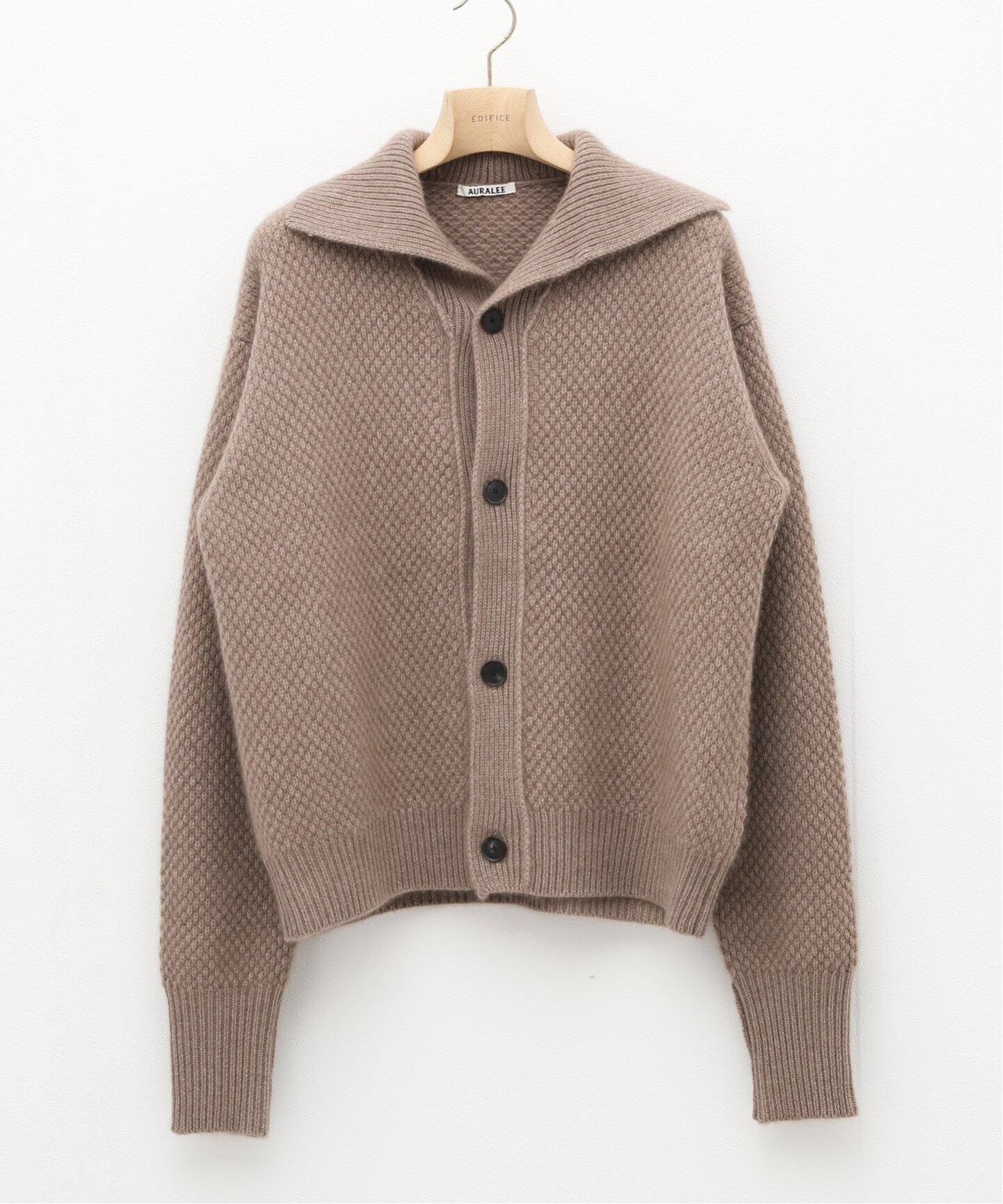 AURALEE / オーラリー】BABY CASHMERE KNIT CARDIGAN（カーディガン  