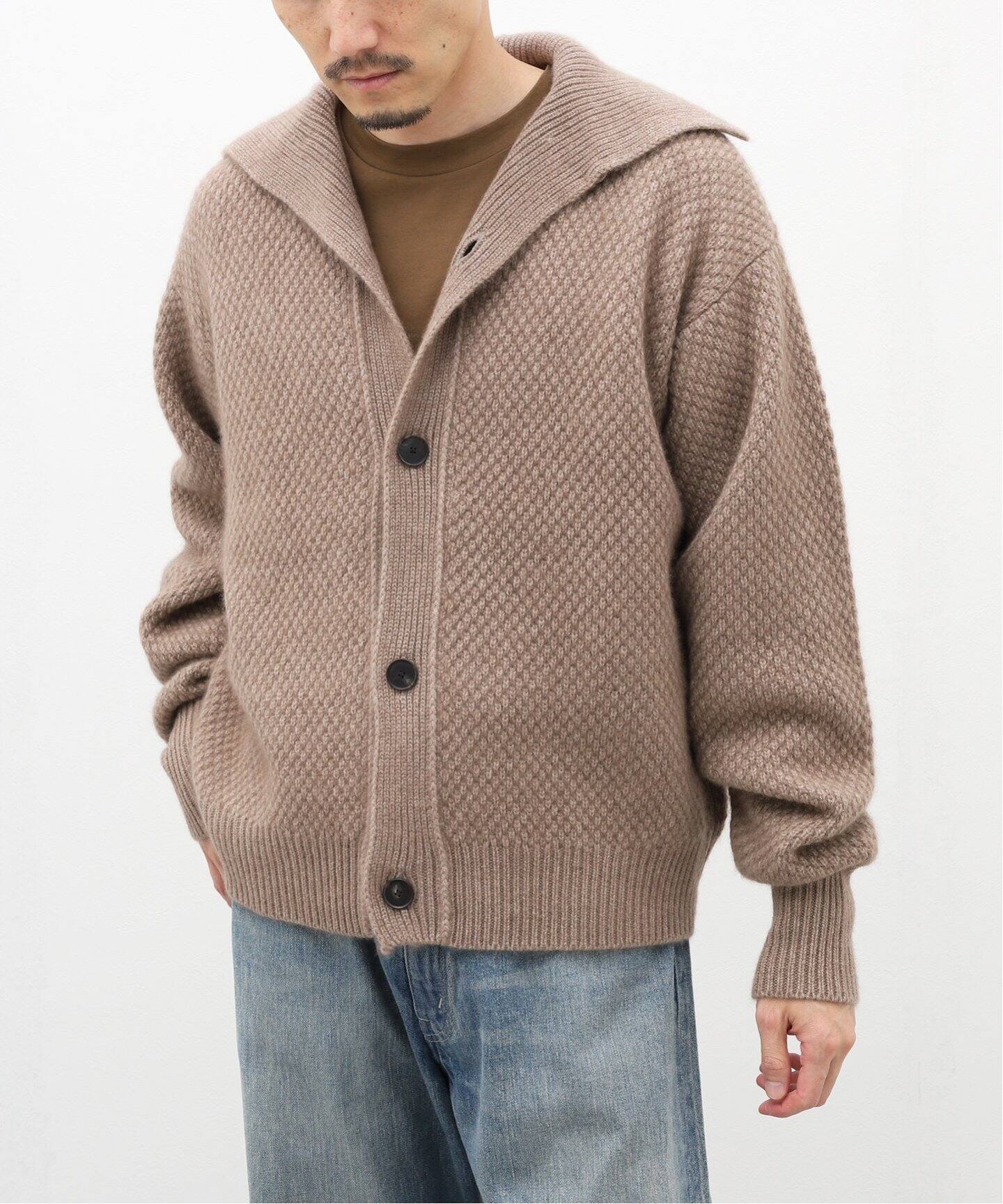AURALEE / オーラリー】BABY CASHMERE KNIT CARDIGAN（カーディガン  