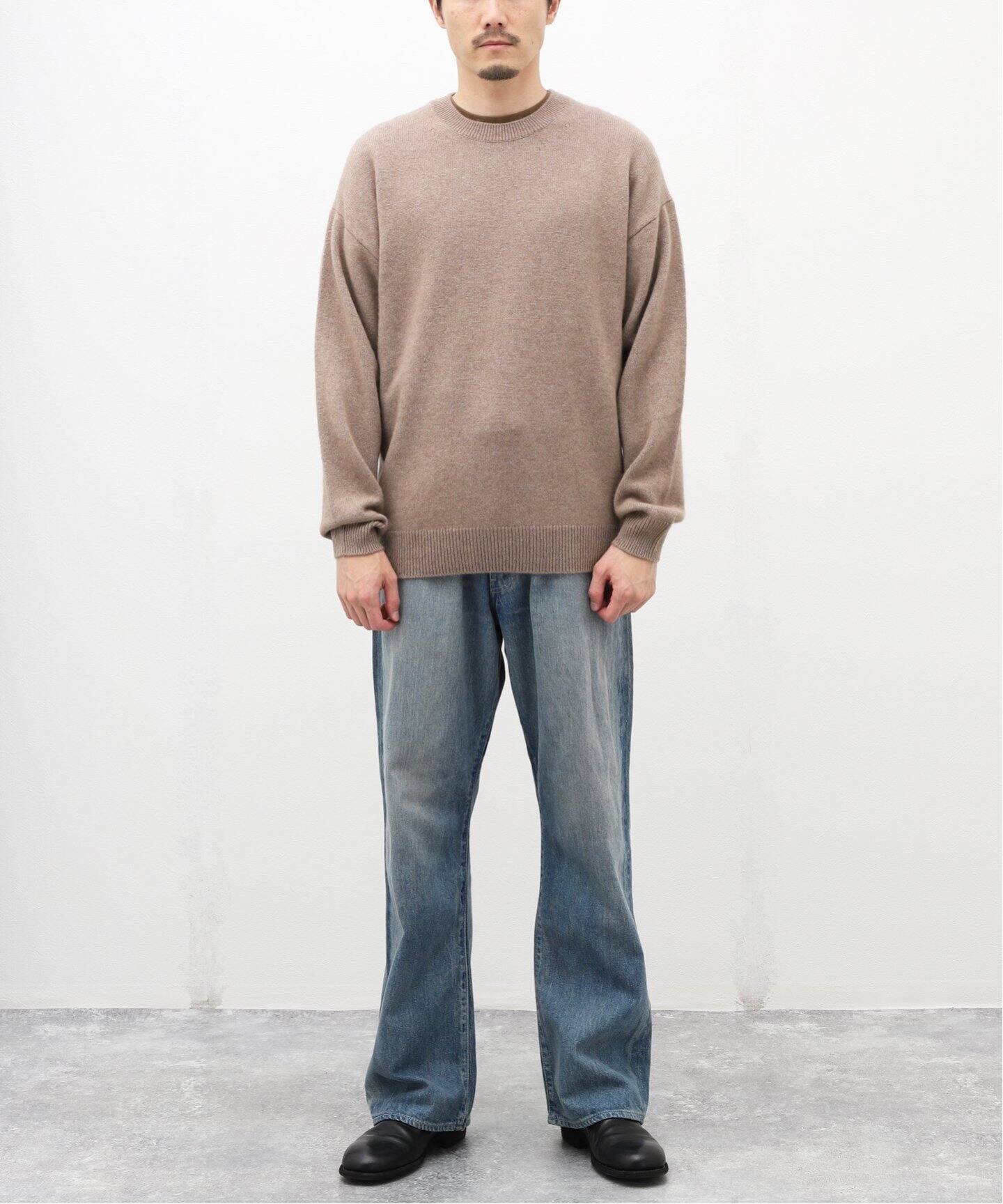 AURALEE / オーラリー】BABY CASHMERE KNIT P/O（ニット／セーター 