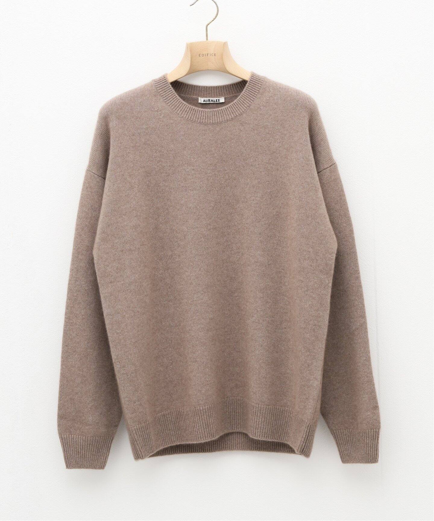 AURALEE / オーラリー】BABY CASHMERE KNIT P/O（ニット／セーター  