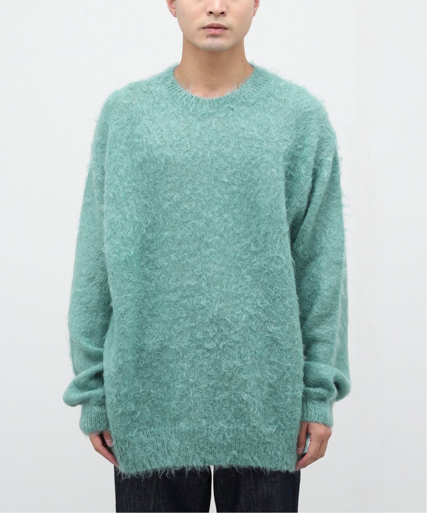 AURALEE / オーラリー】BRUSHED SUPER KID MOHAIR KNIT P/O（ニット  
