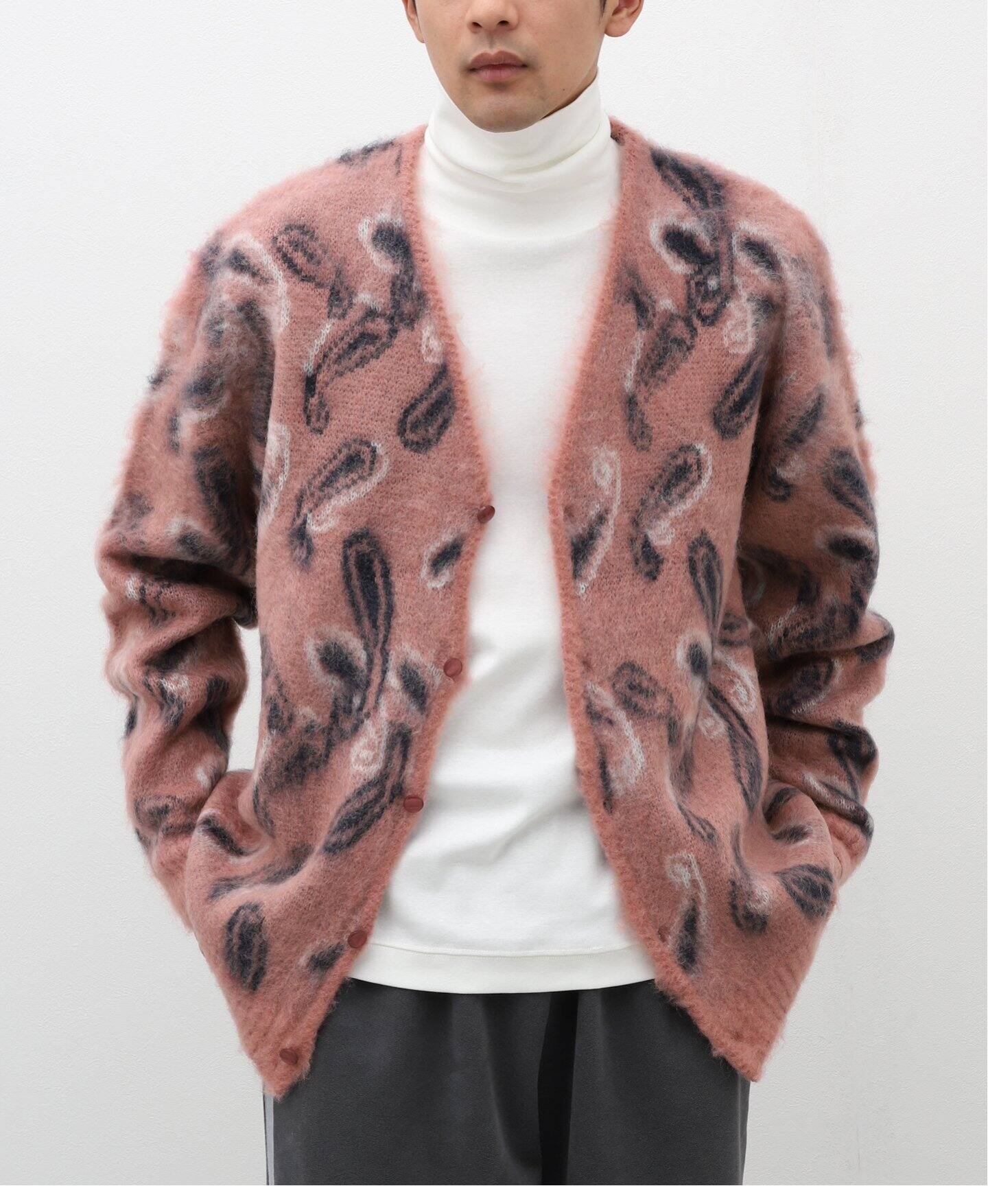 NEEDLES / ニードルズ】Mohair Cardigan - Paisley（カーディガン 