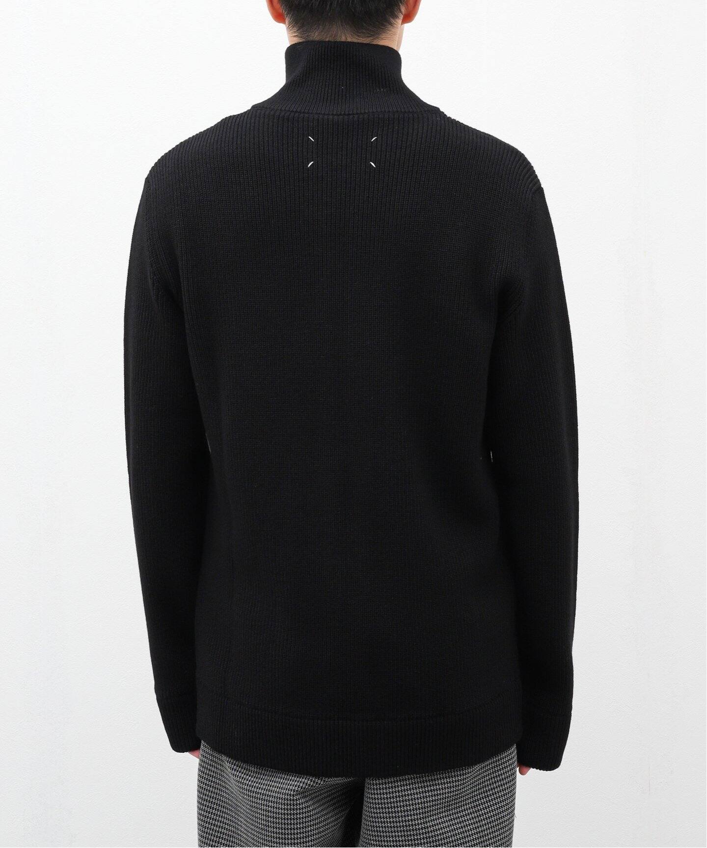 MAISON MARGIELA / メゾン マルジェラ】ニット ジップアップ  