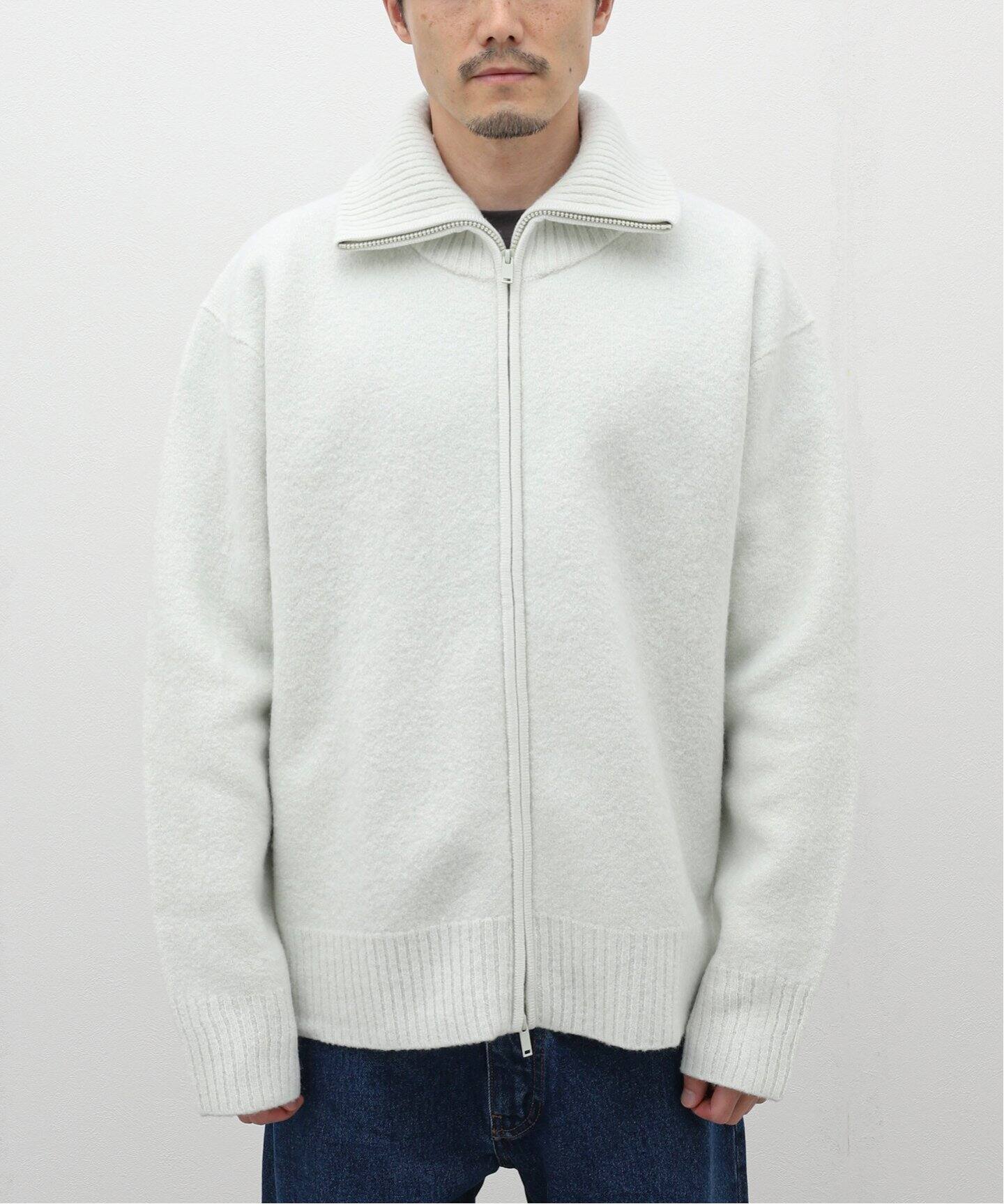 STUDIO NICHOLSON / スタジオ ニコルソン】IWAKI WOOL ZIP JUMPER 