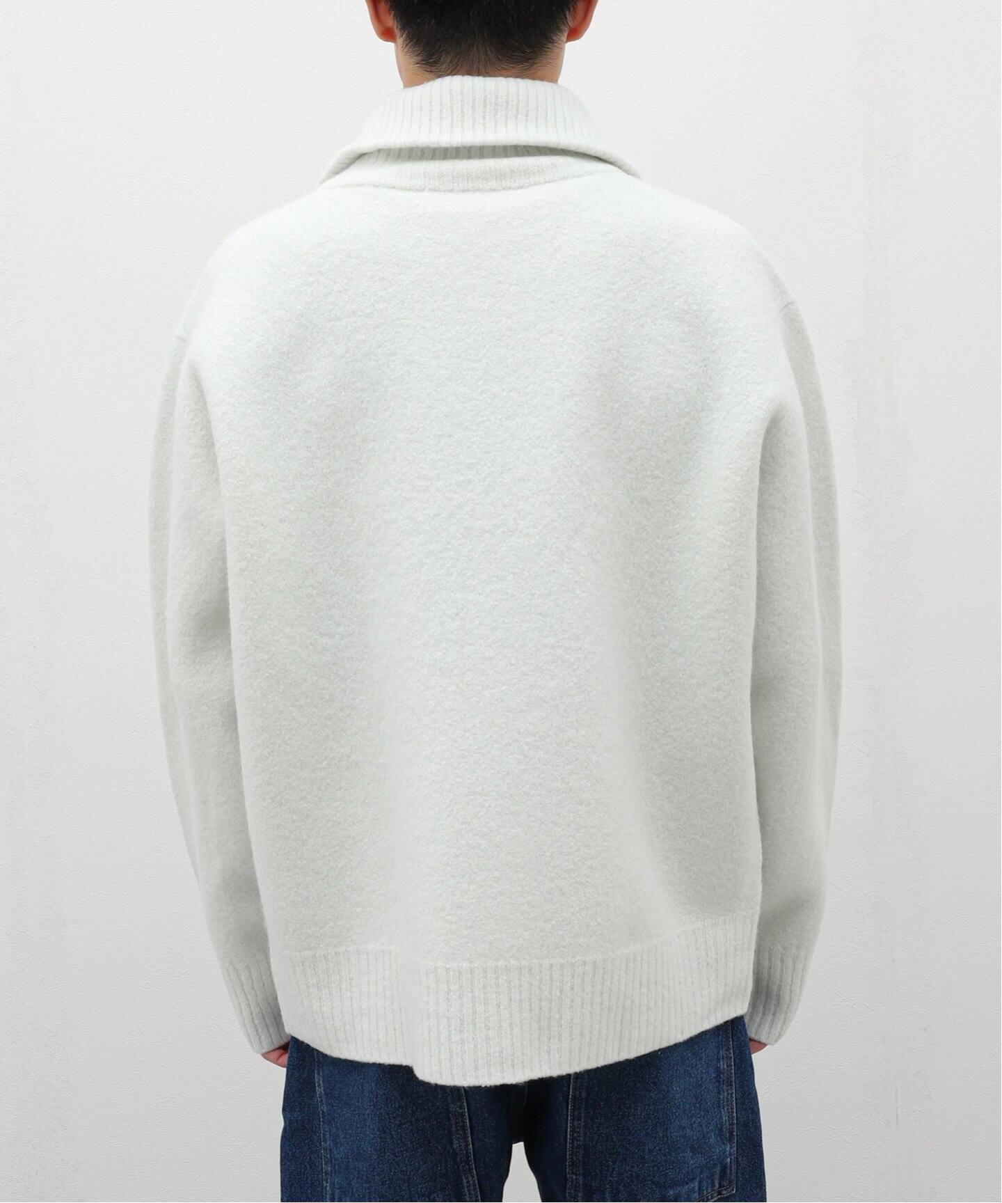 STUDIO NICHOLSON / スタジオ ニコルソン】IWAKI WOOL ZIP JUMPER 