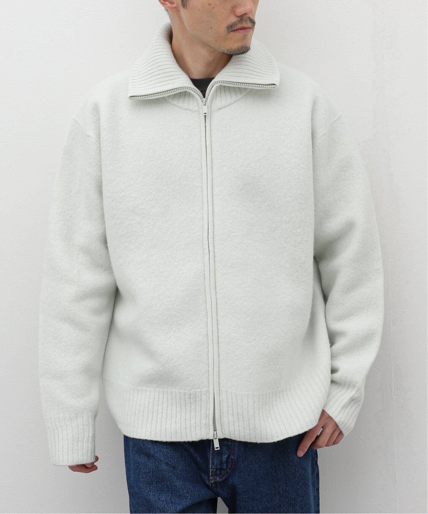 STUDIO NICHOLSON / スタジオ ニコルソン】IWAKI WOOL ZIP JUMPER 
