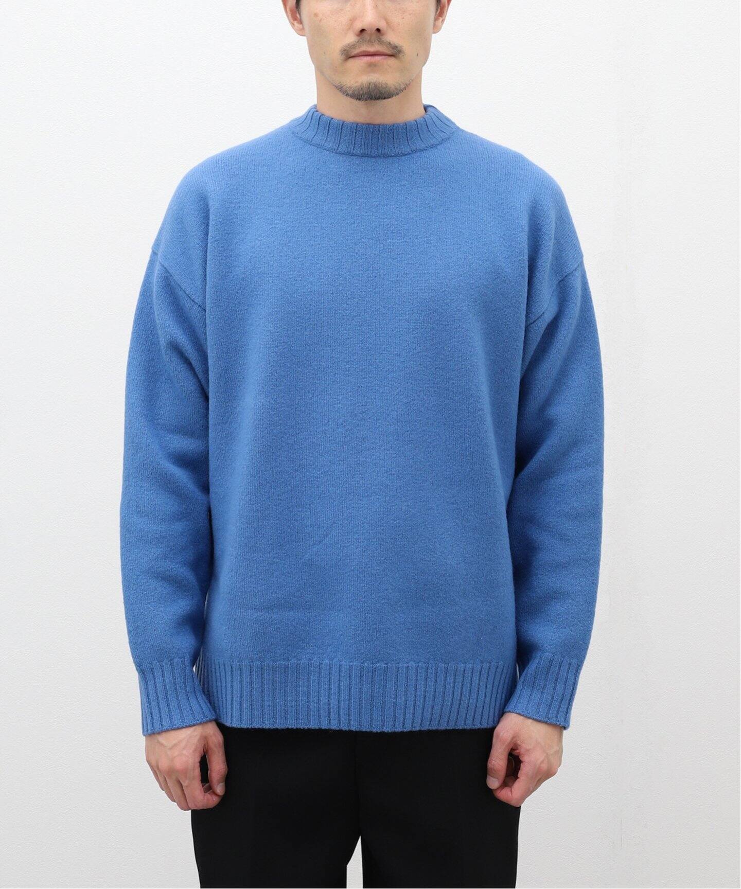 JIL SANDER 水色 レザー フラットシューズ（今すぐ欲しくなる！定番 