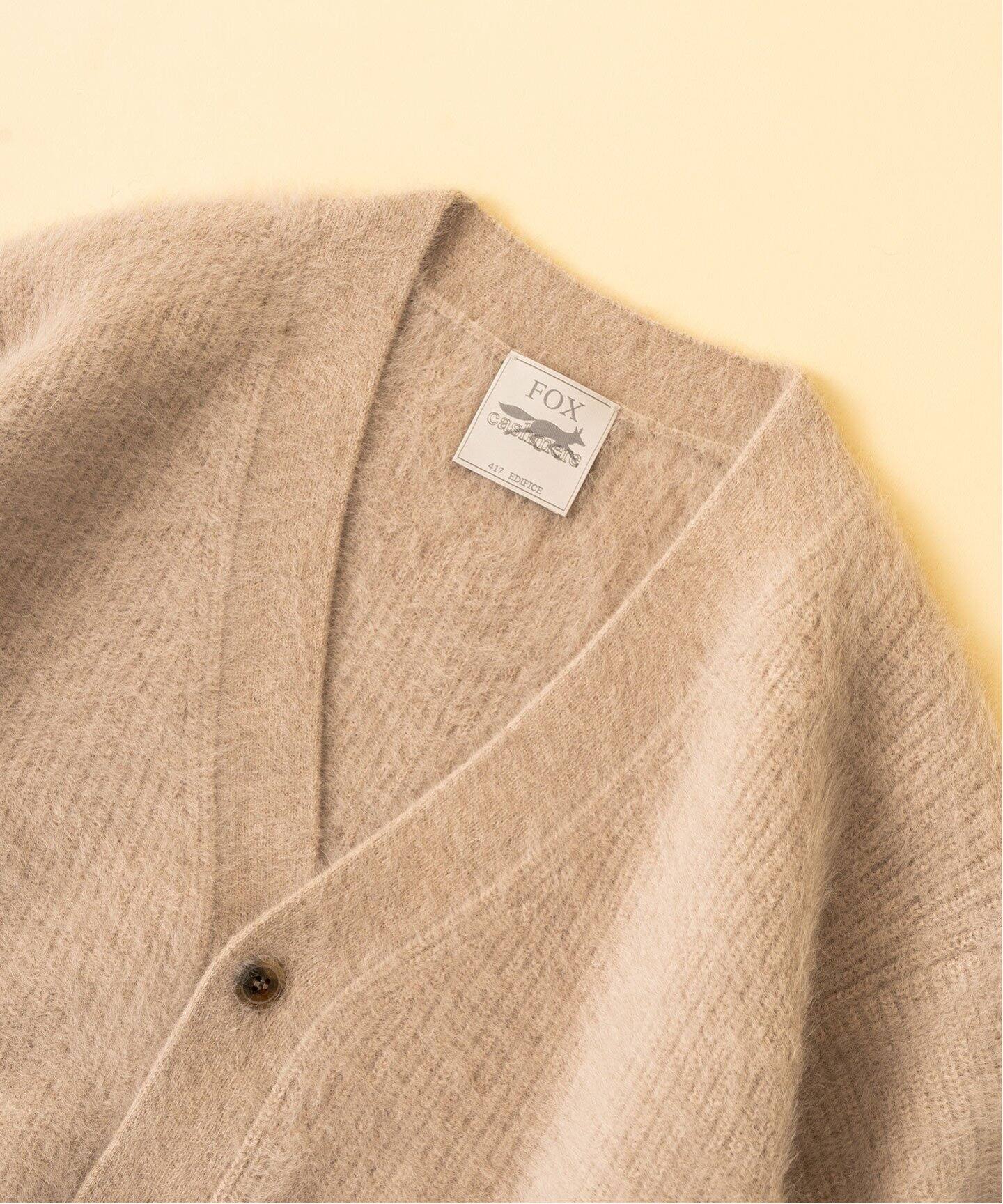 フォックス×カシミヤ】カーディガン（カーディガン）｜417 EDIFICE 