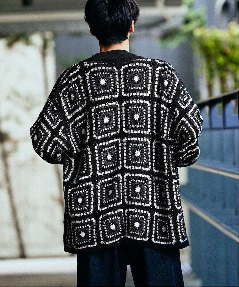 クロシェニット カーディガン（カーディガン）｜417 EDIFICE（フォー 