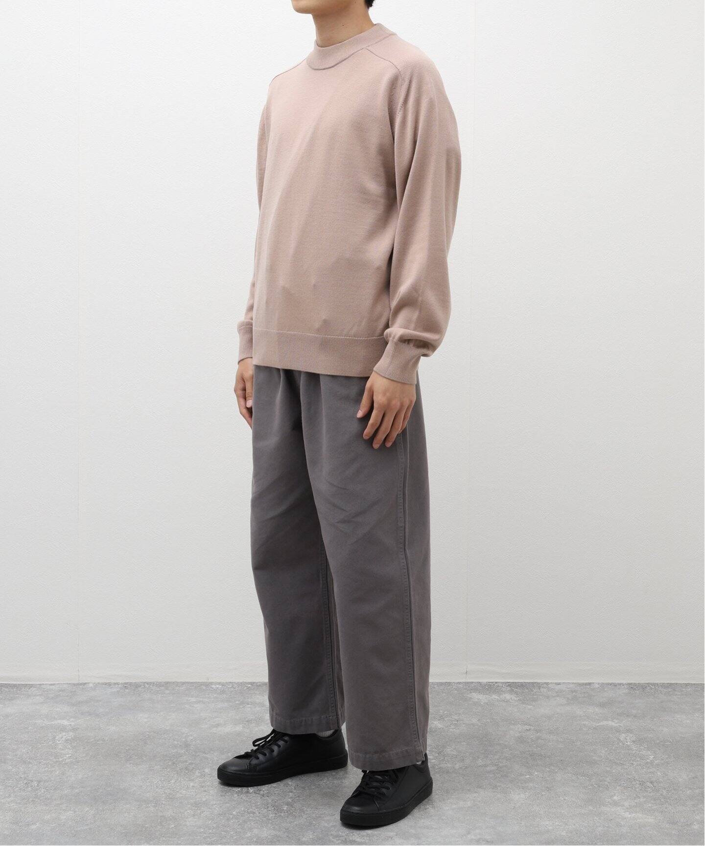 家で洗えるニット 子供服 セーター グレー ウォッシャブル ニット 著 