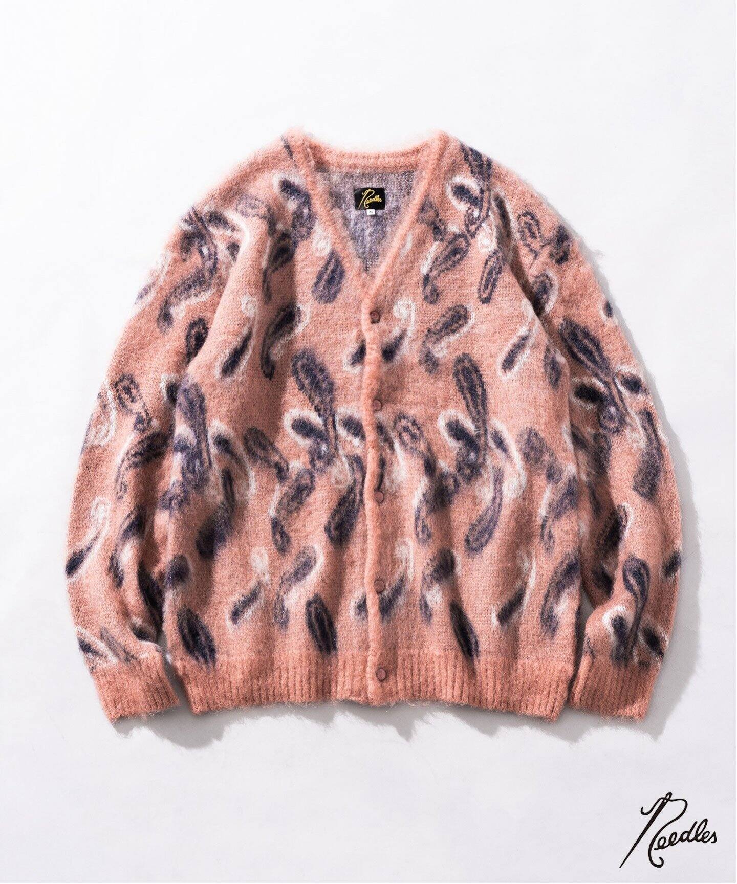 NEEDLES / ニードルズ】 Mohair Cardigan-Paisley（カーディガン 