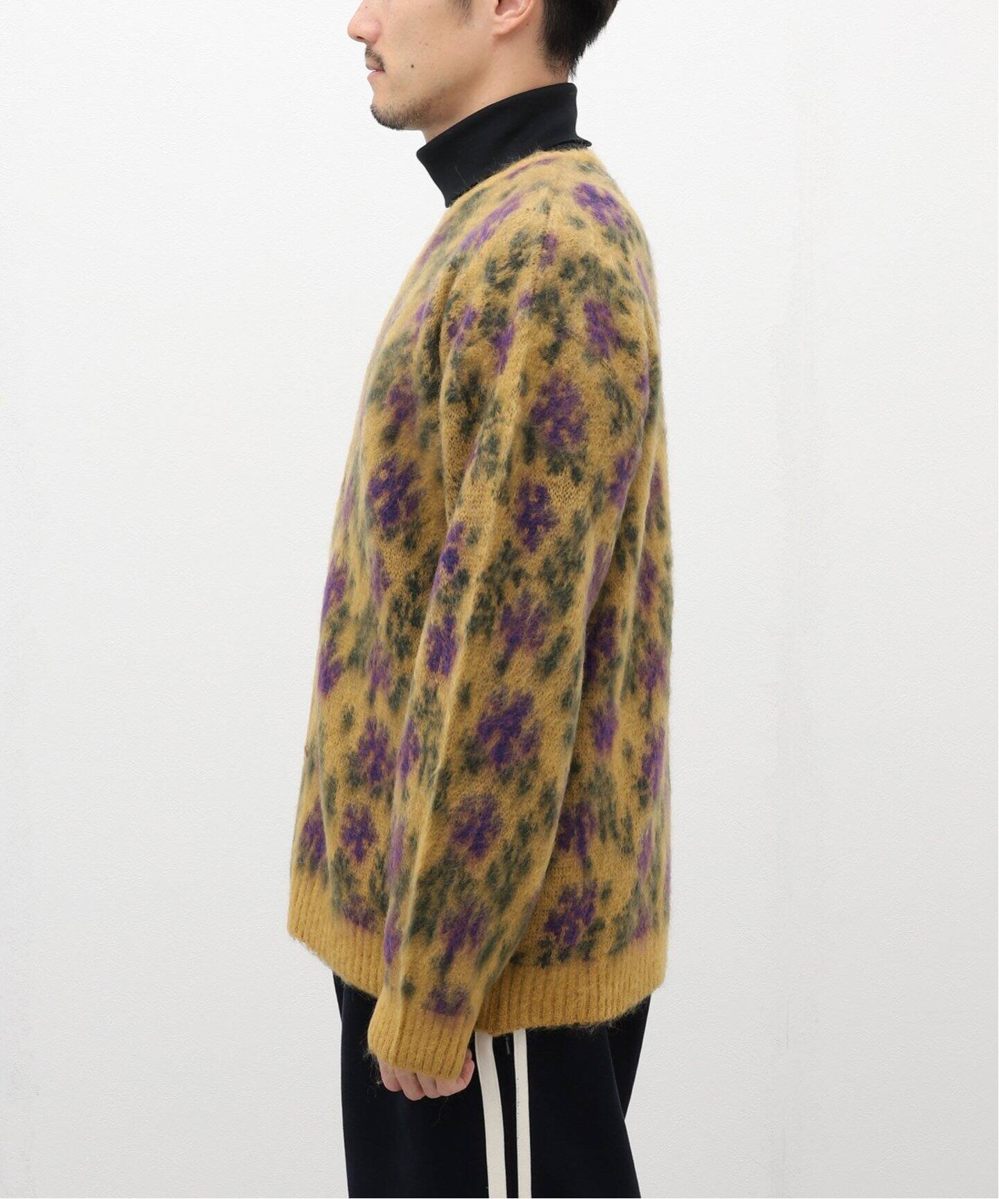 NEEDLES / ニードルズ】 Mohair Cardigan-Flower（カーディガン）｜417  