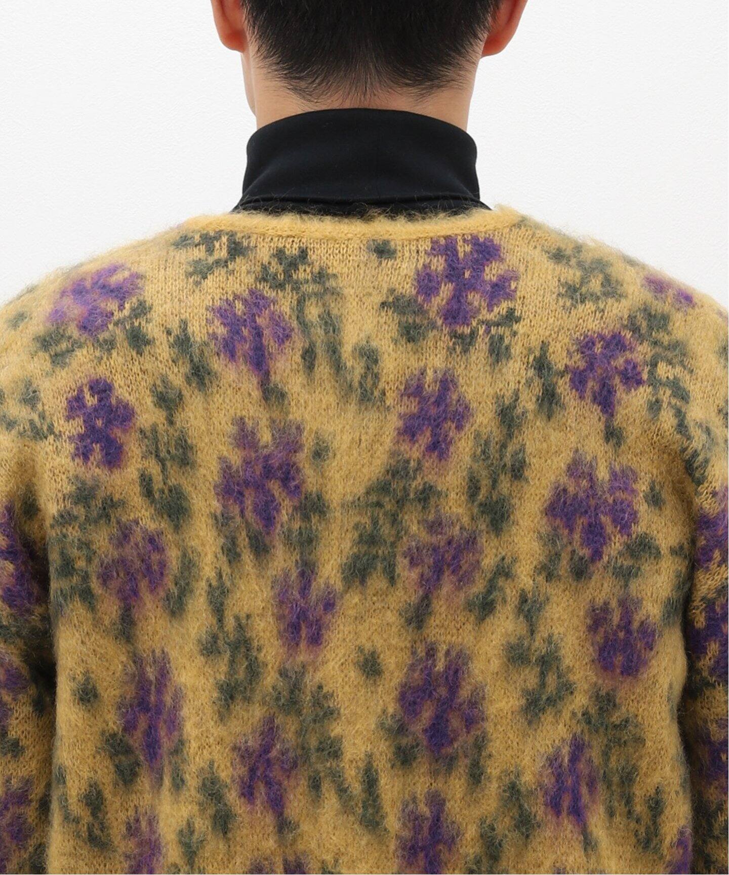 NEEDLES / ニードルズ】 Mohair Cardigan-Flower（カーディガン）｜417  