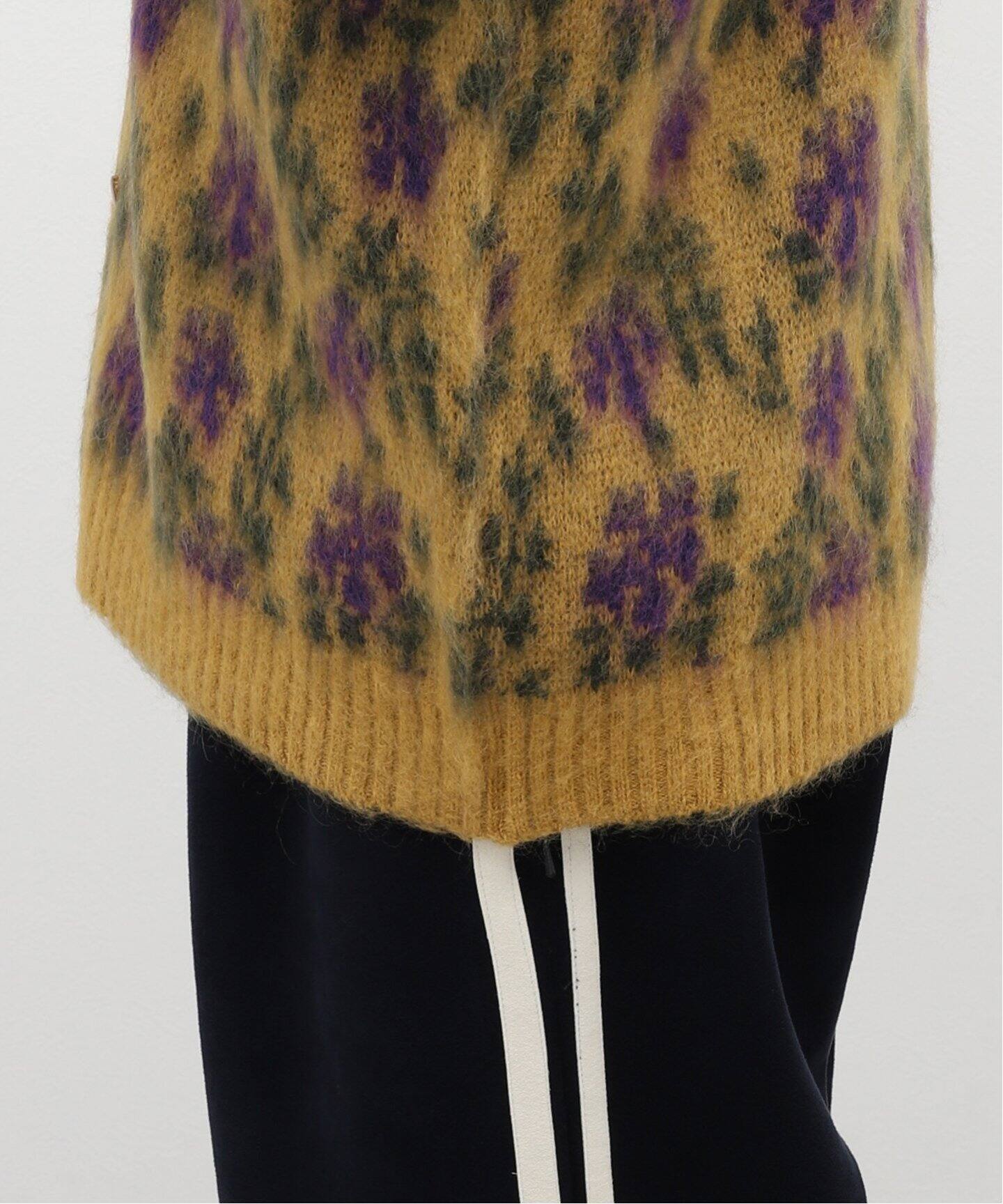 NEEDLES / ニードルズ】 Mohair Cardigan-Flower（カーディガン）｜417 