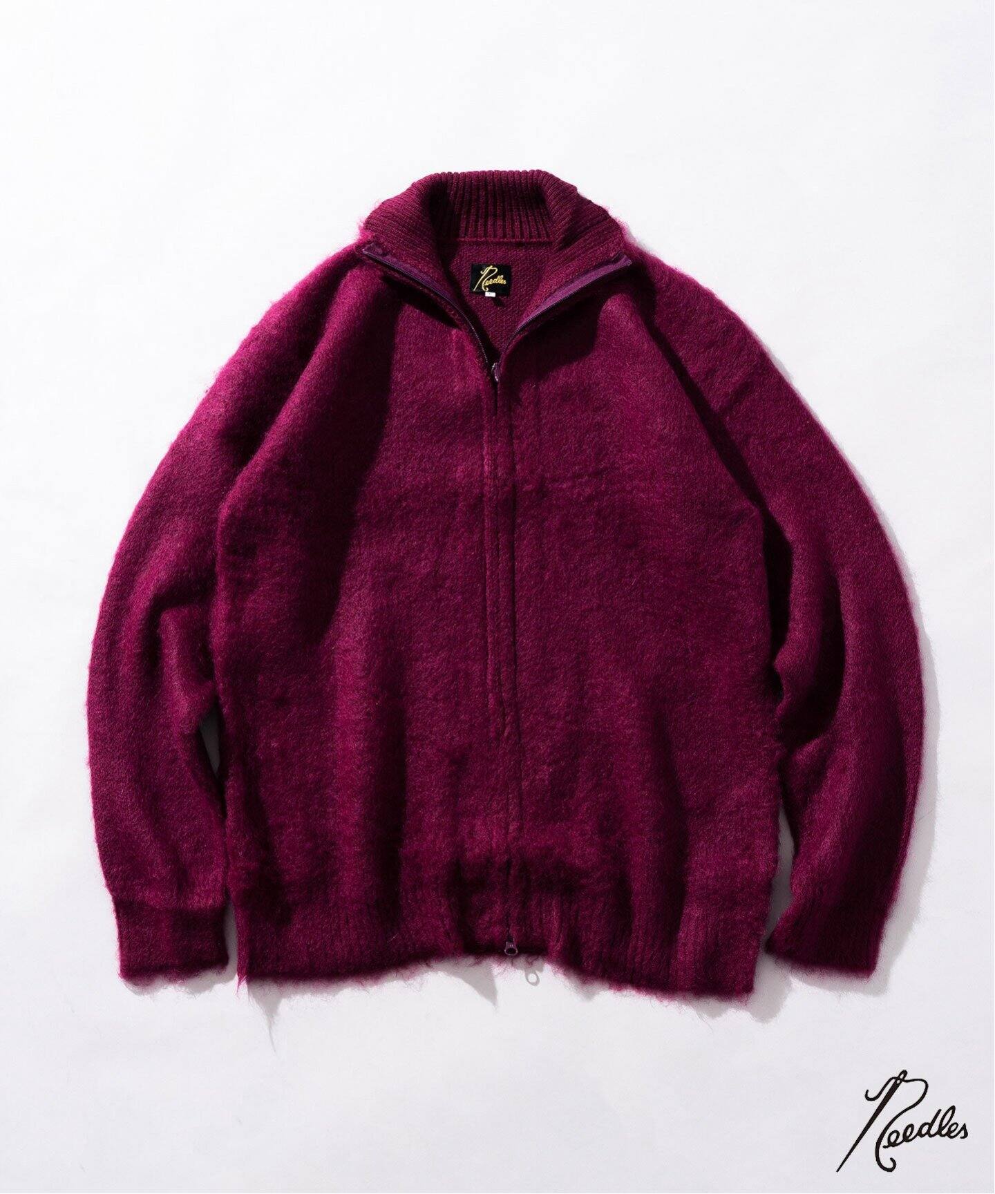 NEEDLES / ニードルズ】 Zipped Mohair Cardigan（カーディガン）｜417 