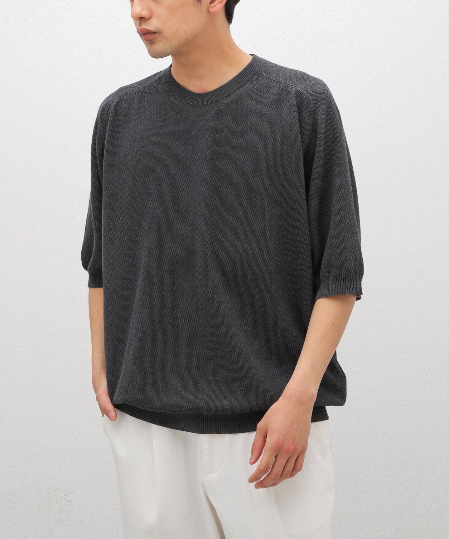 STILL BY HAND / スティルバイハンド】ニット Tシャツ（ニット 