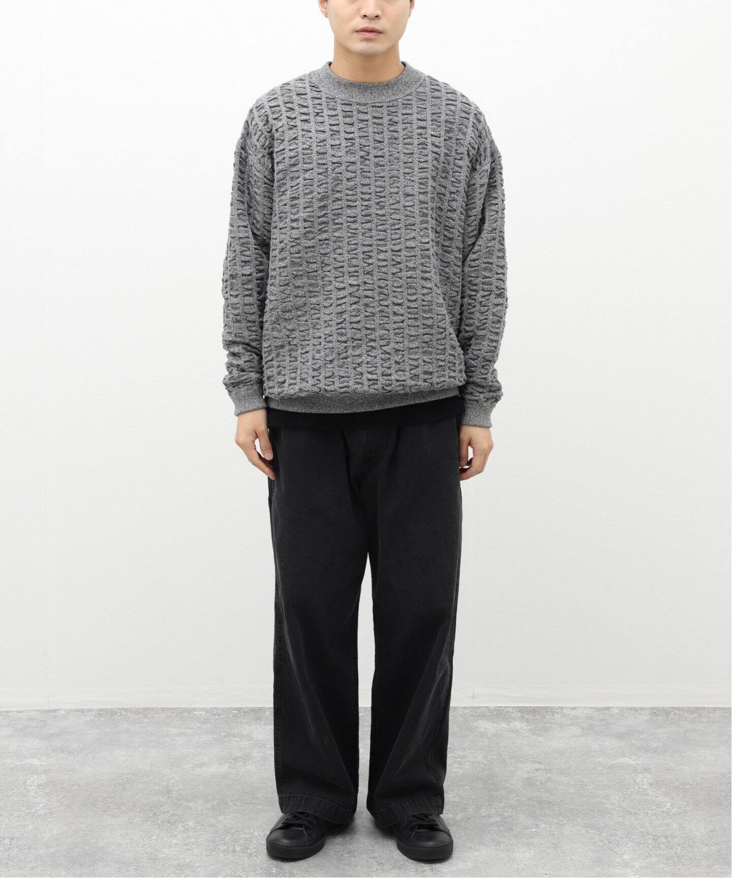 CREPUSCULE / クレプスキュール】 Wave Knit（ニット／セーター）｜417 