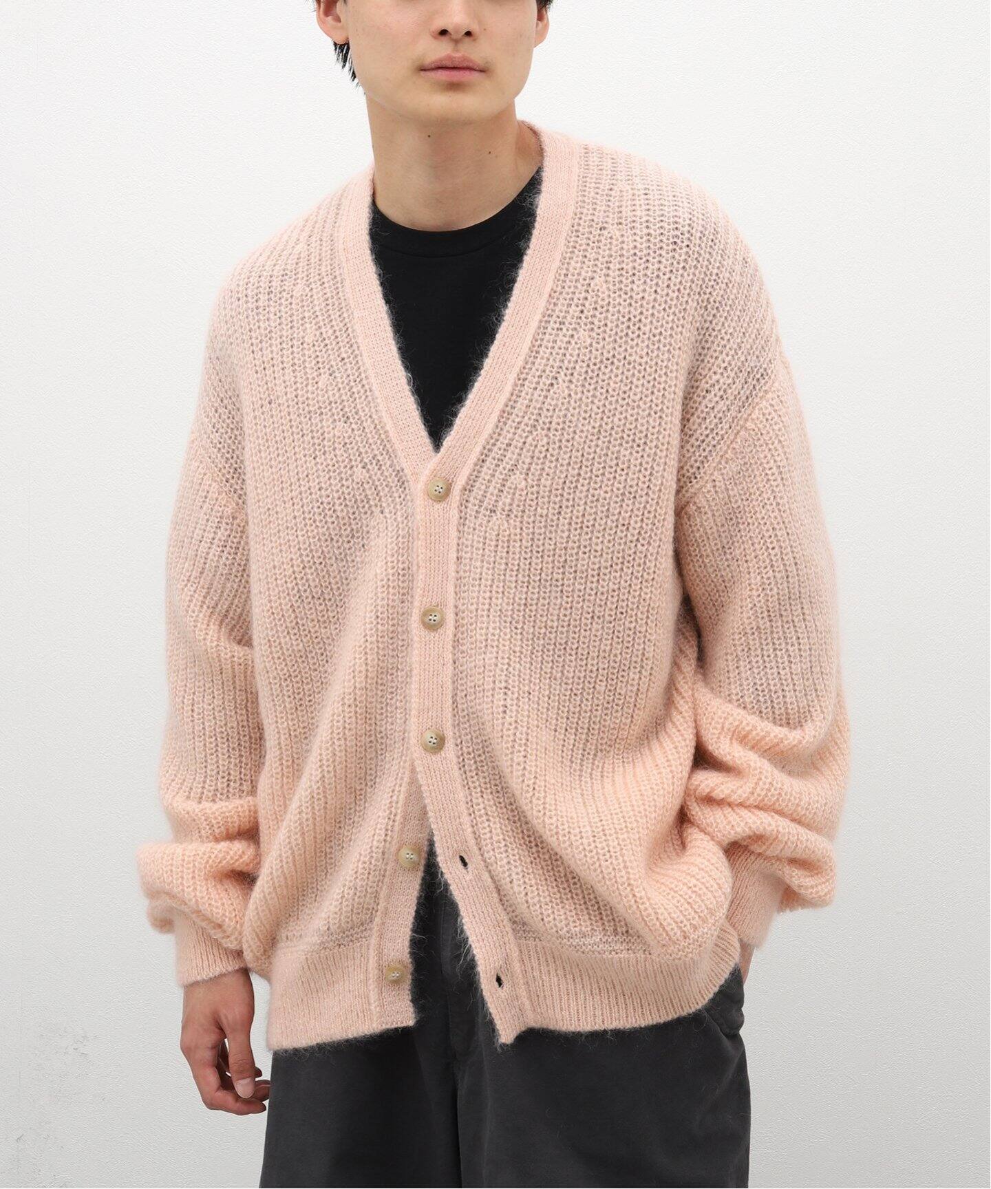 INNAT / インアット】 KID MOHAIR CARDIGAN（カーディガン）｜417  