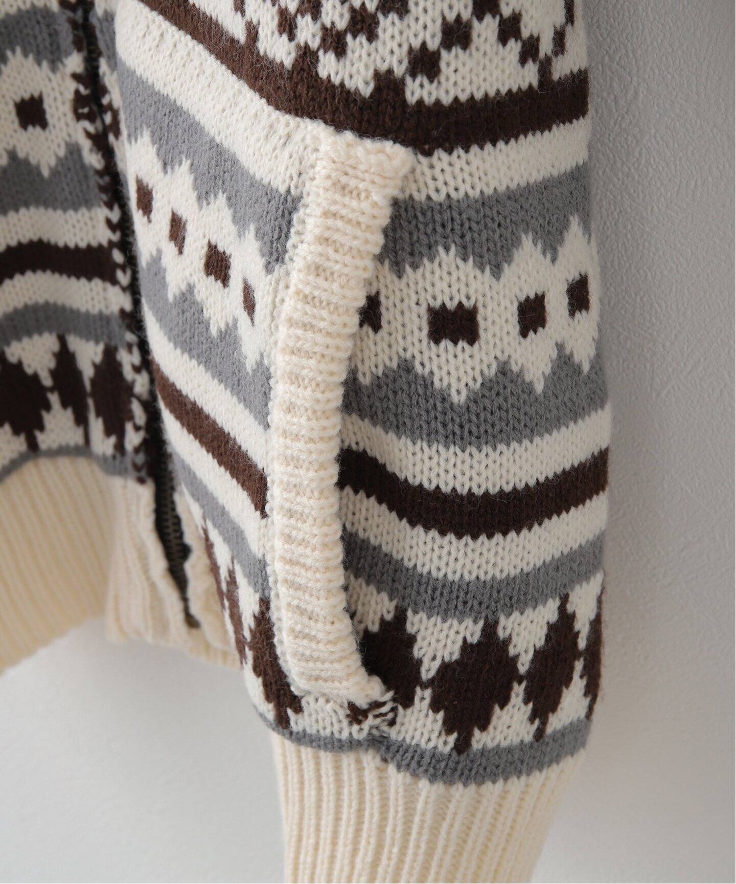 AFB / エーエフビー】PEACE KNIT HOODIE（ニット／セーター）｜PULP 