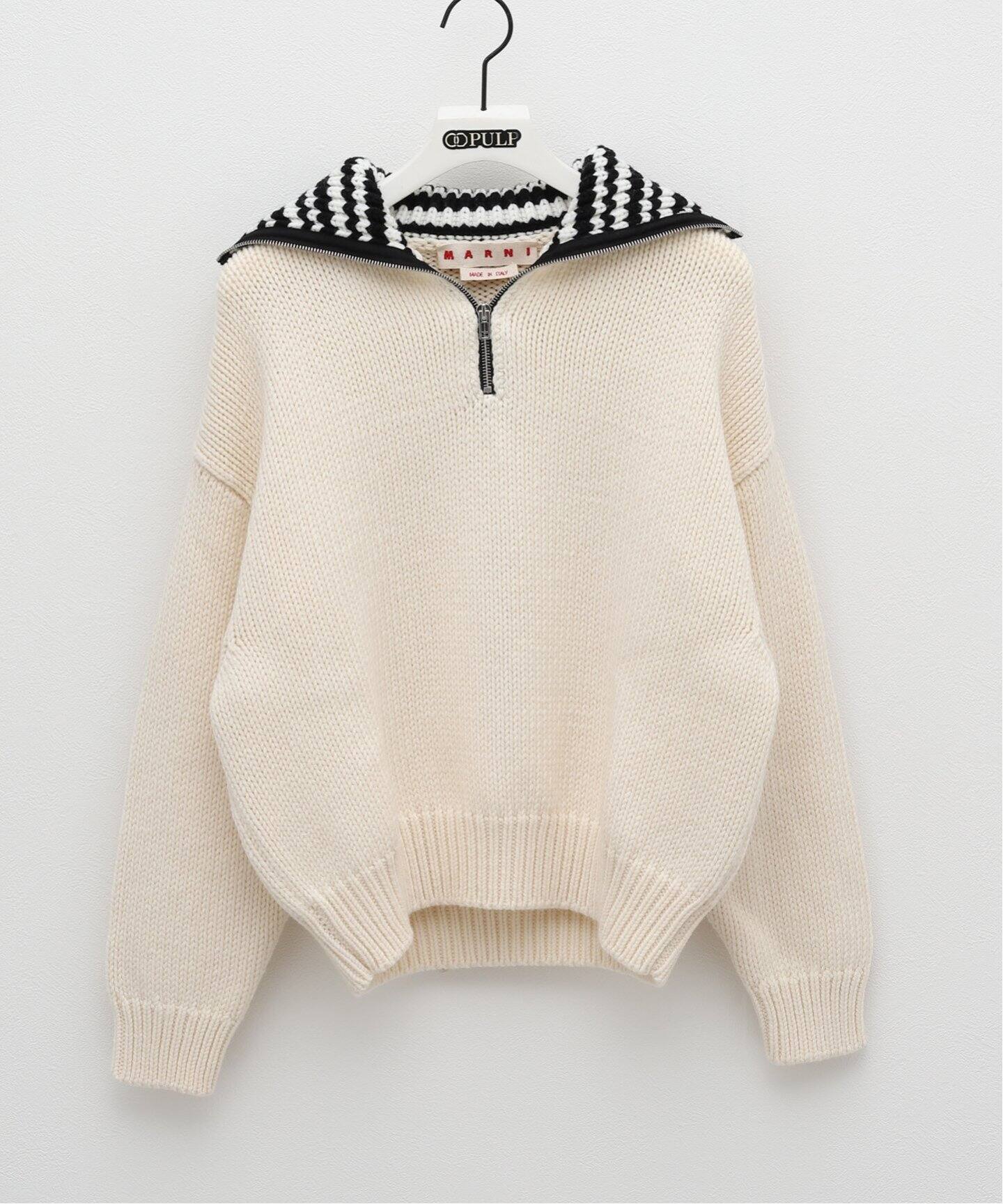 MARNI / マルニ】HALF ZIP KNIT（ニット／セーター）｜PULP（パルプ 