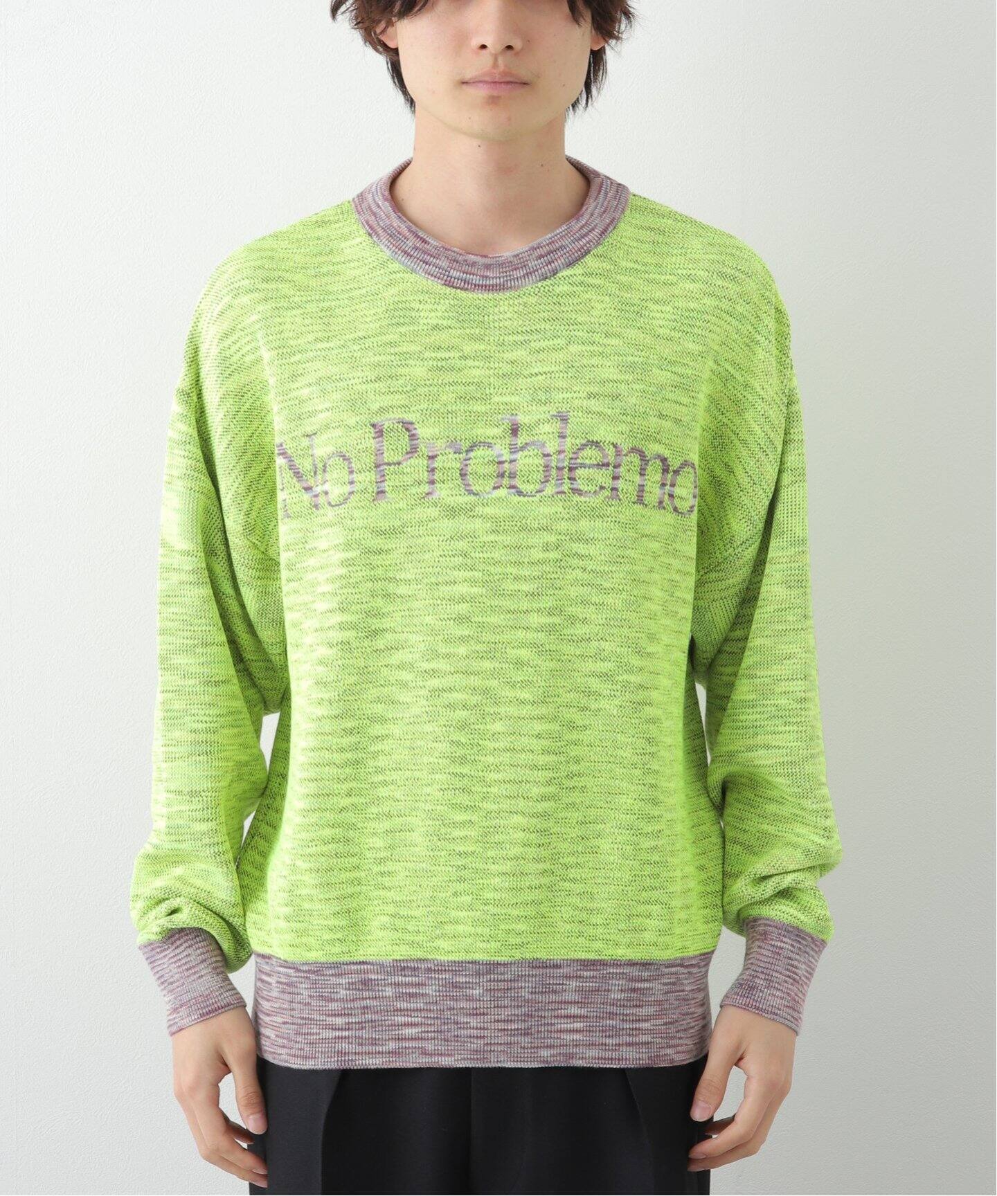 アリーズ Aries Waffle Knit Jumper プルオーバー ニット セーター 