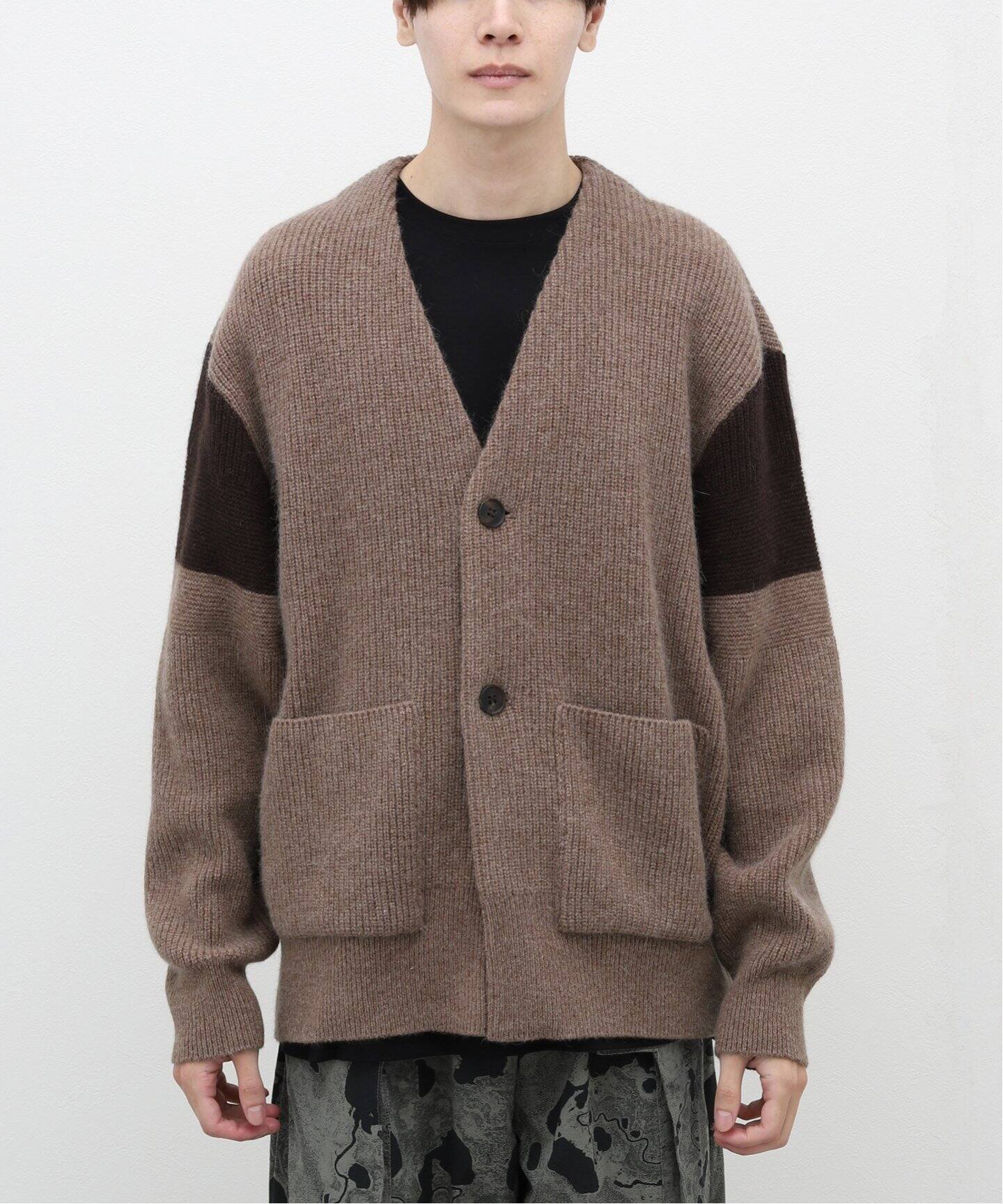 MATSUFUJI / マツフジ】WOOL KNIT CARDIGAN（カーディガン）｜PULP  