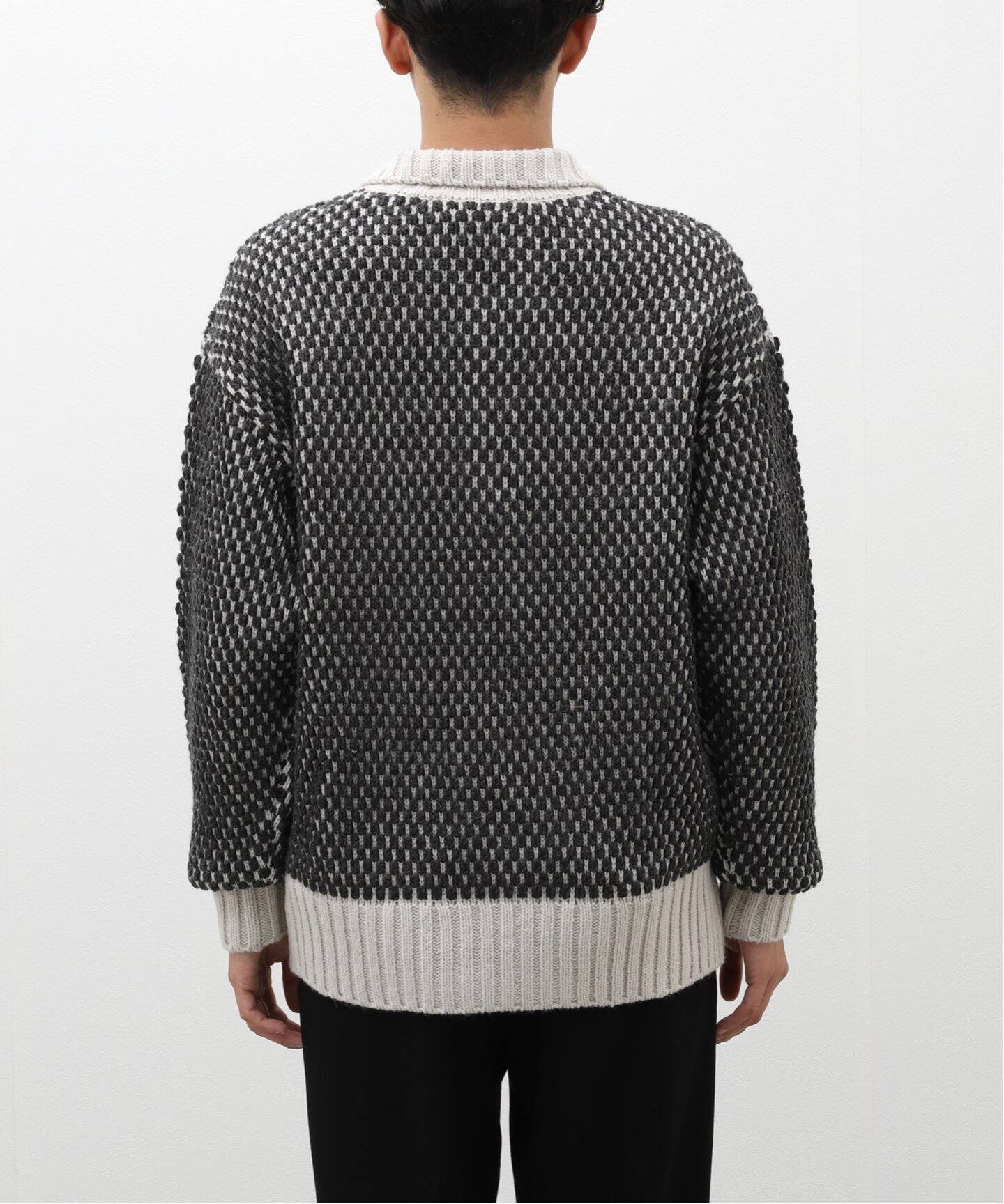 JIEDA / ジエダ】POPCORN SKIPPER KNIT（ニット／セーター）｜PULP 