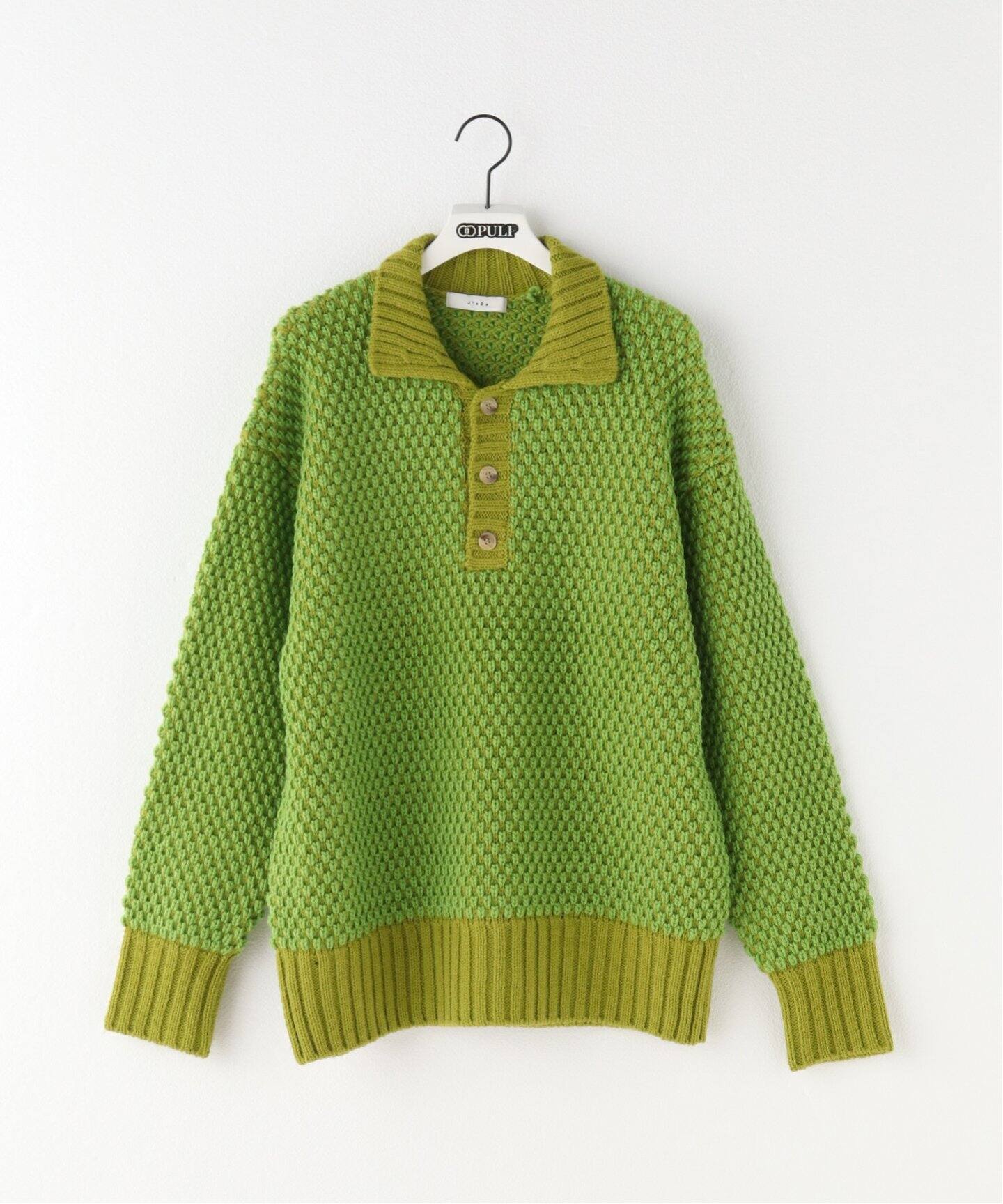 JIEDA / ジエダ】POPCORN SKIPPER KNIT（ニット／セーター）｜PULP 