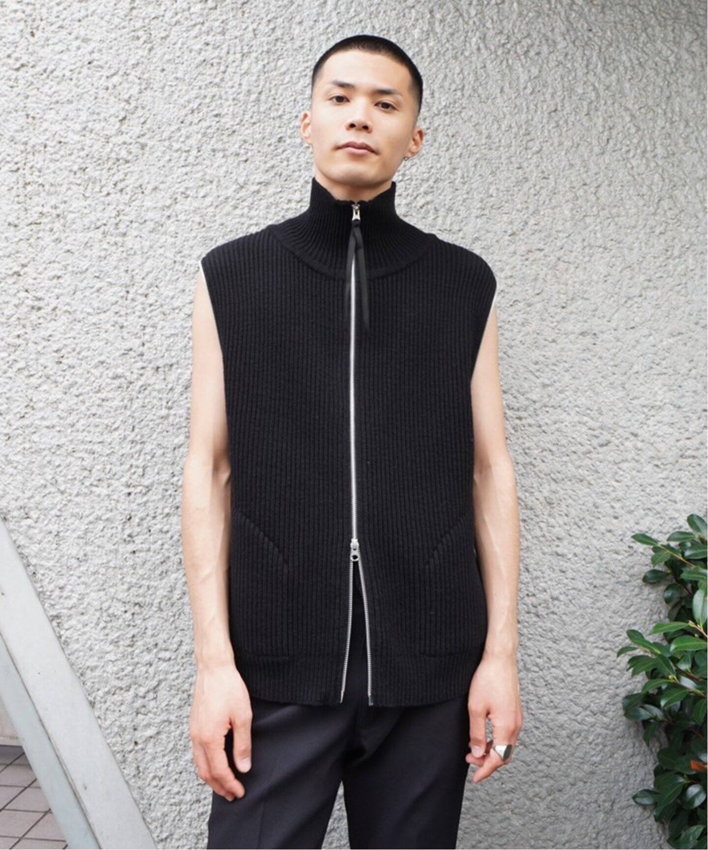 JIEDA / ジエダ】2WAY ZIP UP KNIT（ニット／セーター）｜PULP（パルプ 