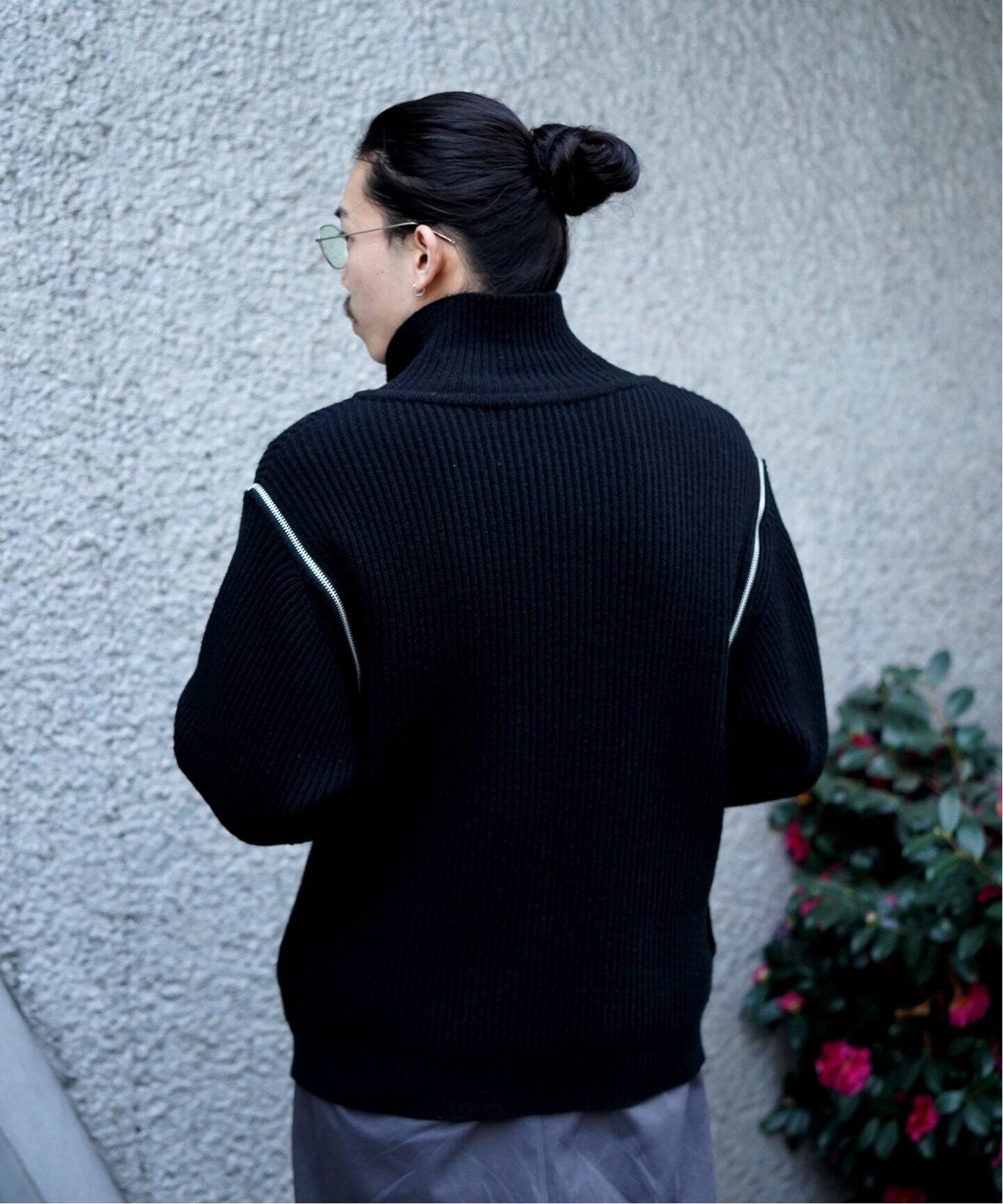 JIEDA / ジエダ】2WAY ZIP UP KNIT（ニット／セーター）｜PULP（パルプ 