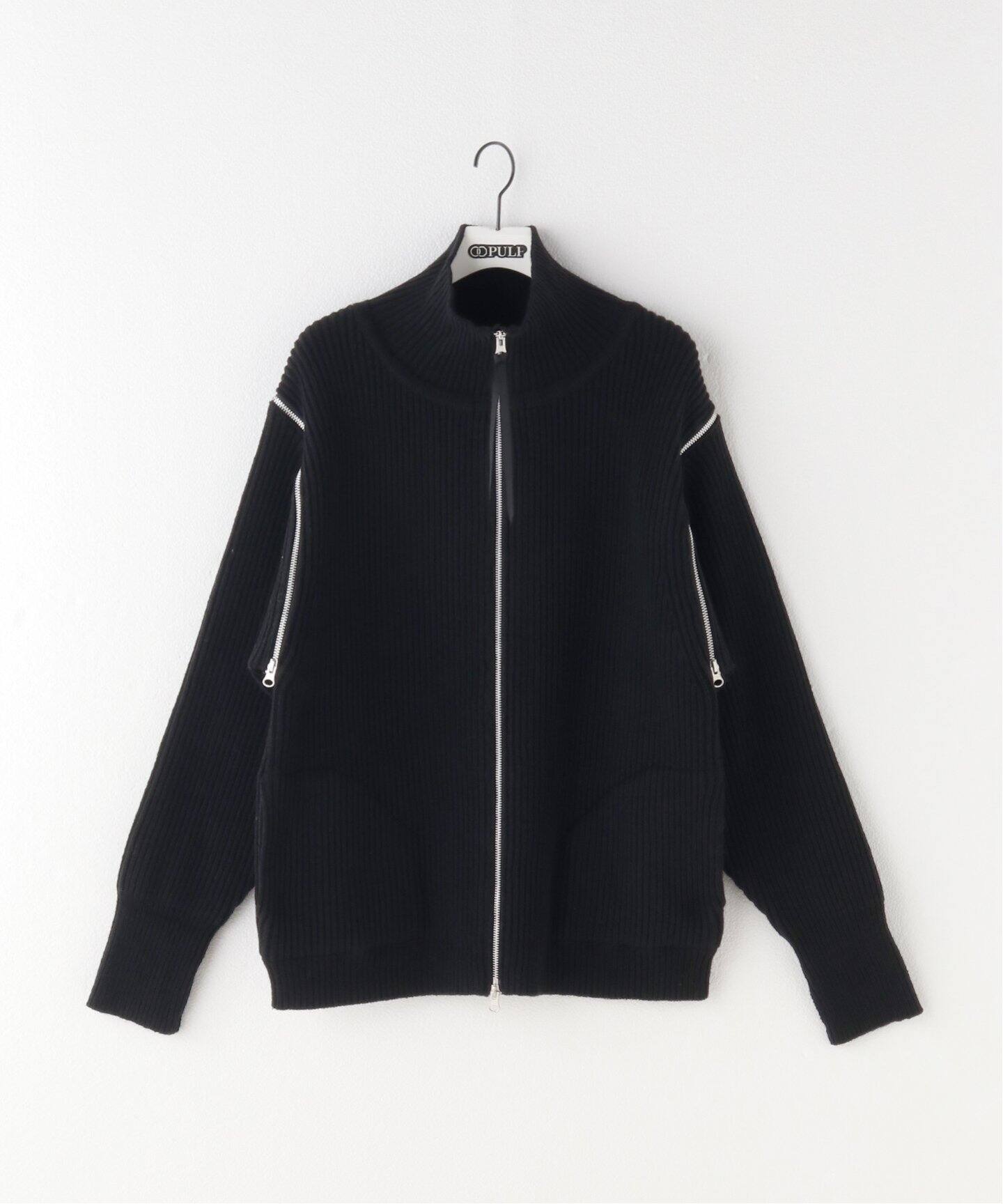 JIEDA / ジエダ】2WAY ZIP UP KNIT（ニット／セーター）｜PULP（パルプ 