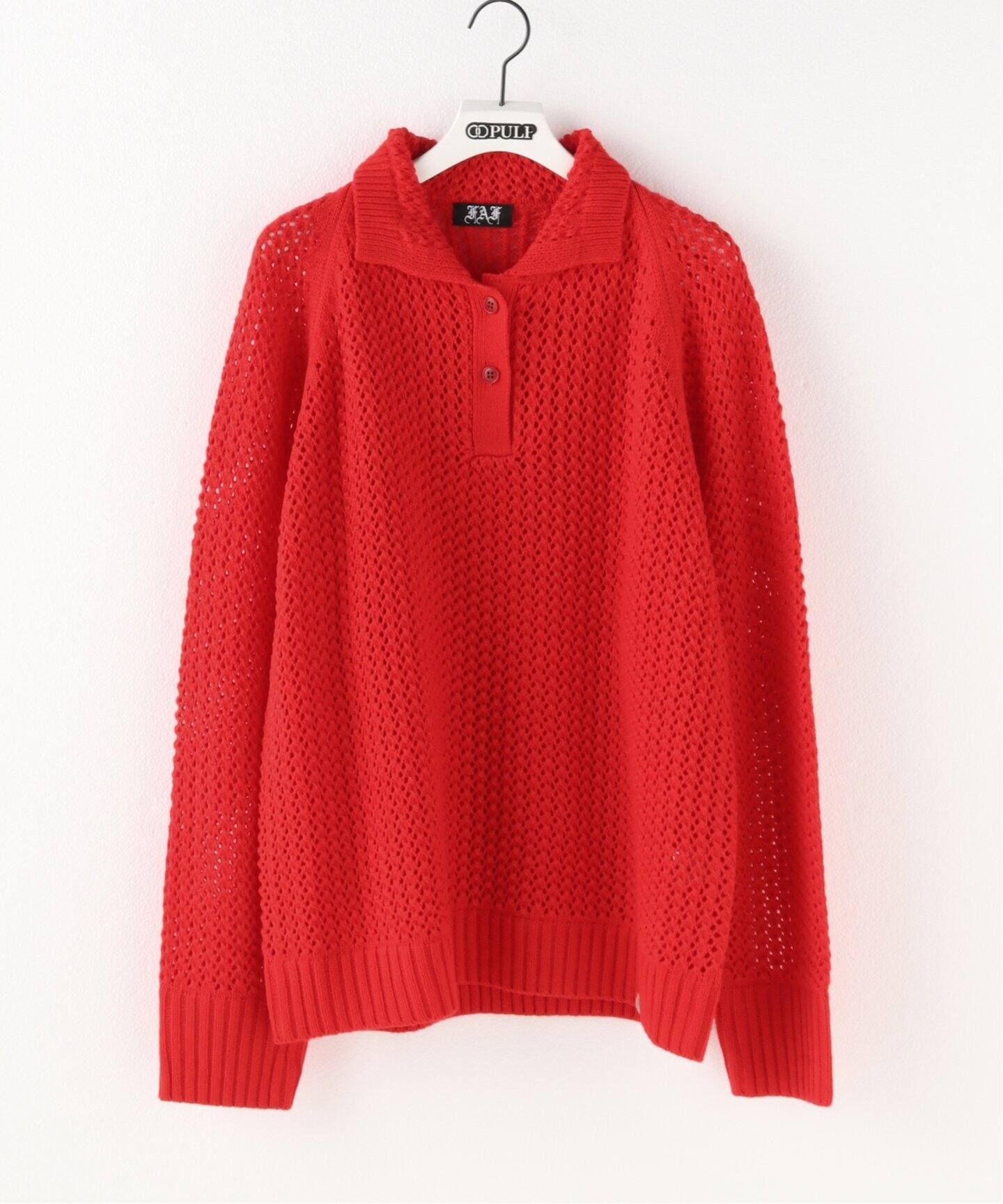 FAF (FAKE AS FLOWERS) / フェイク アス フラワーズ】OPENWORK KNIT 