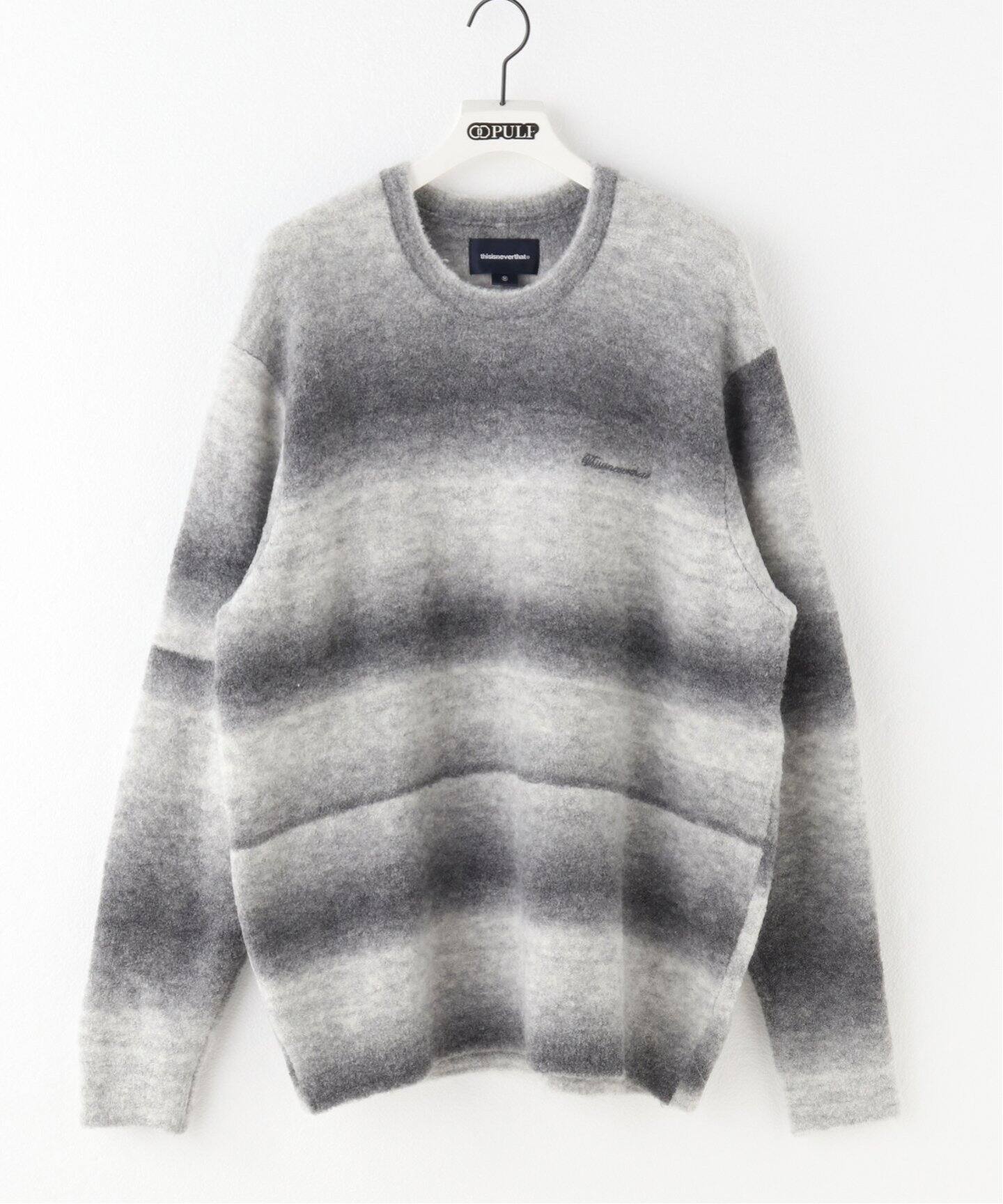 thisisneverthat / ディスイズネバーザット】Ombre Knit Sweater 