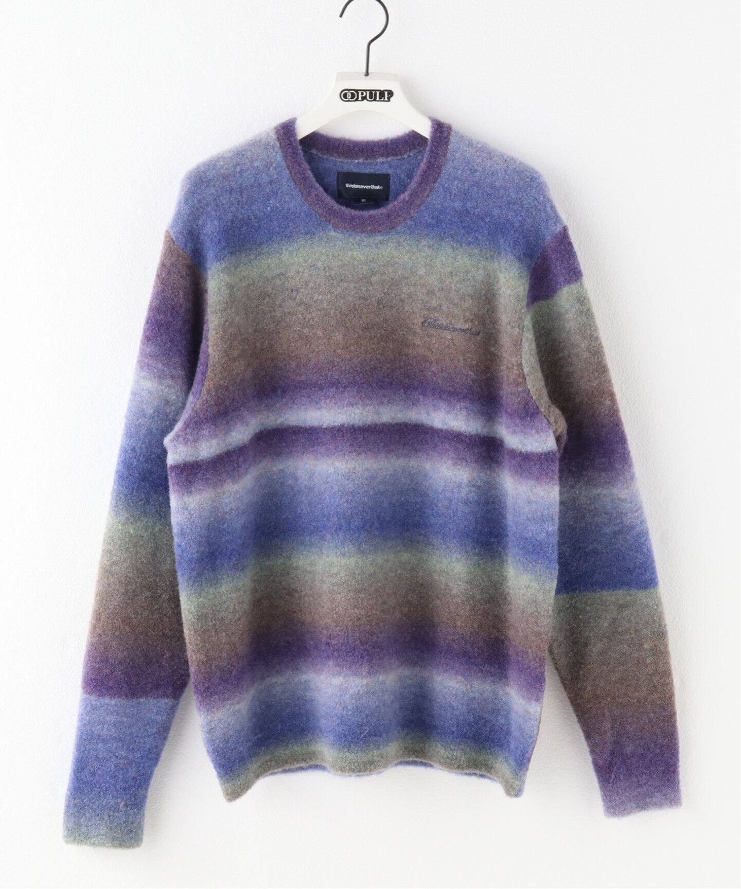 thisisneverthat / ディスイズネバーザット】Ombre Knit Sweater 