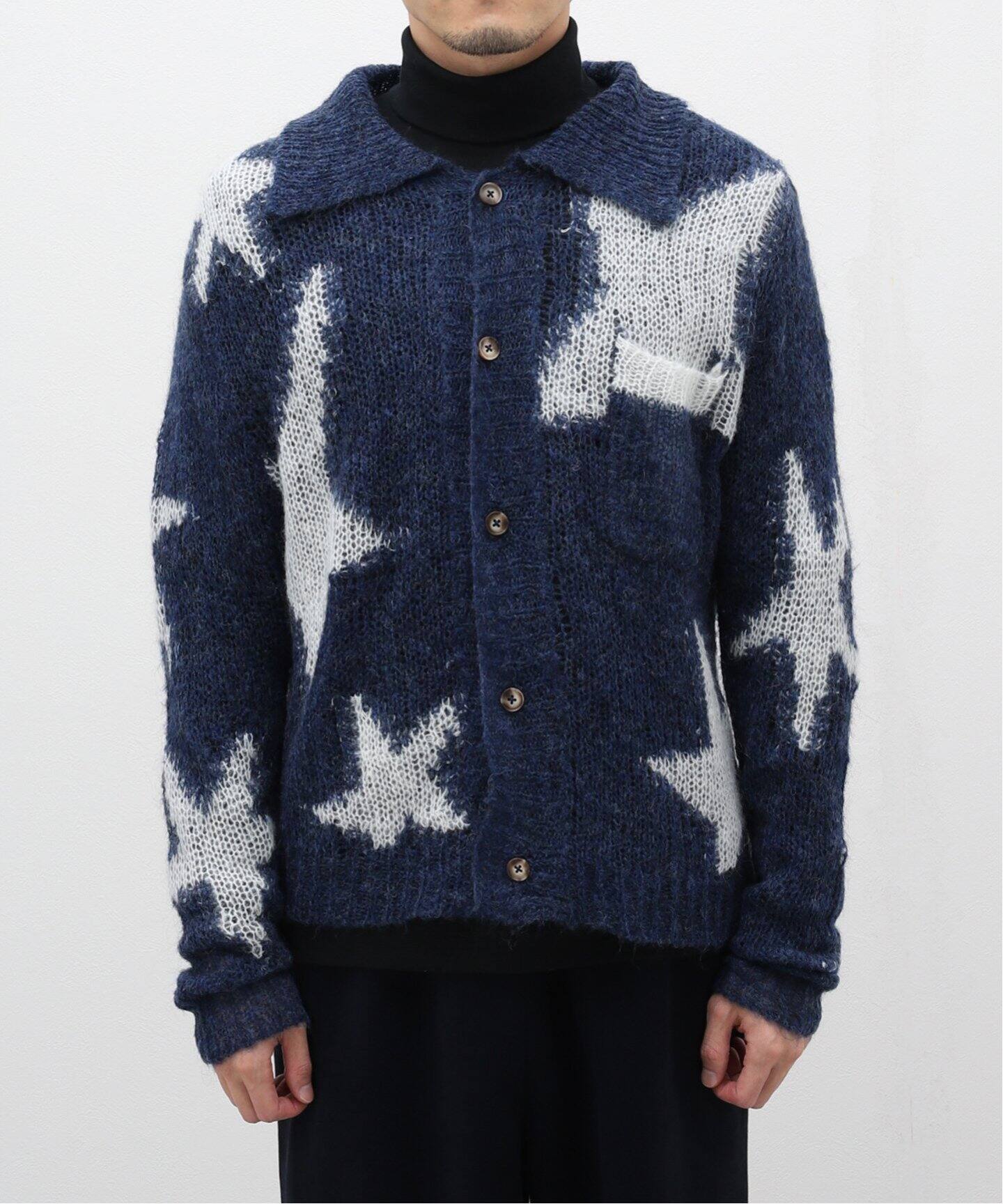 Plateau Studio / プラトースタジオ】MOHAIR STA SHIRT（カーディガン  