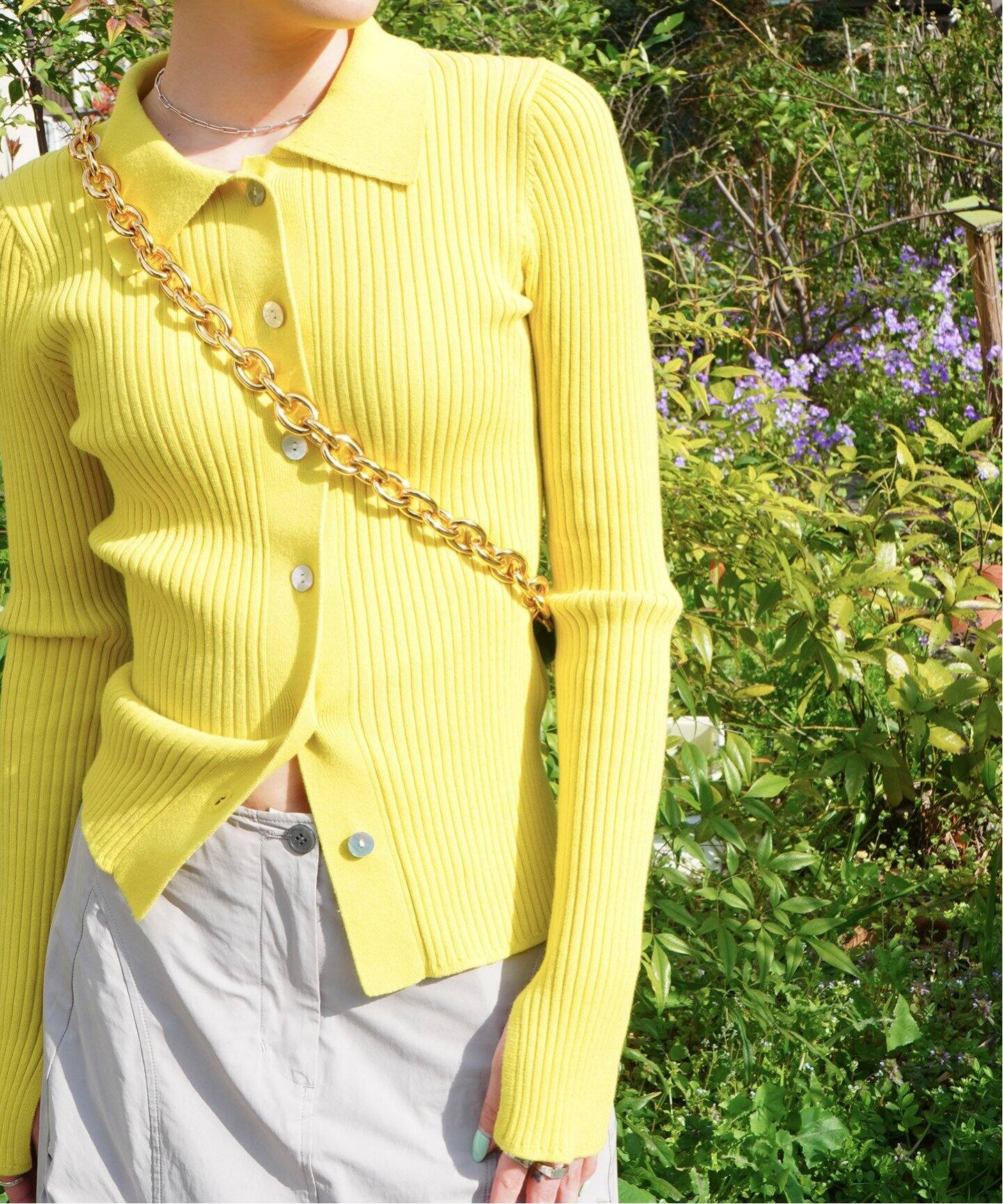 ALLEGE / アレッジ】WIDE RIB CARDIGAN（カーディガン）｜PULP（パルプ 