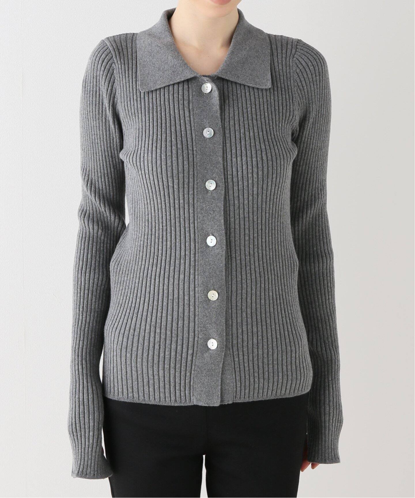 ALLEGE / アレッジ】WIDE RIB CARDIGAN（カーディガン）｜PULP（パルプ 