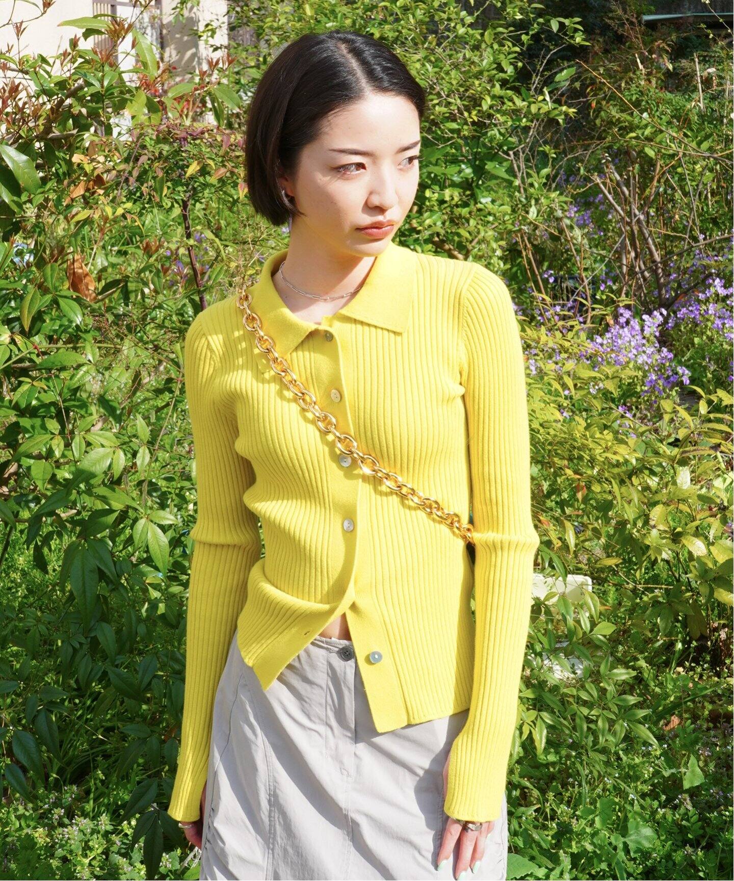 ALLEGE / アレッジ】WIDE RIB CARDIGAN（カーディガン）｜PULP（パルプ 