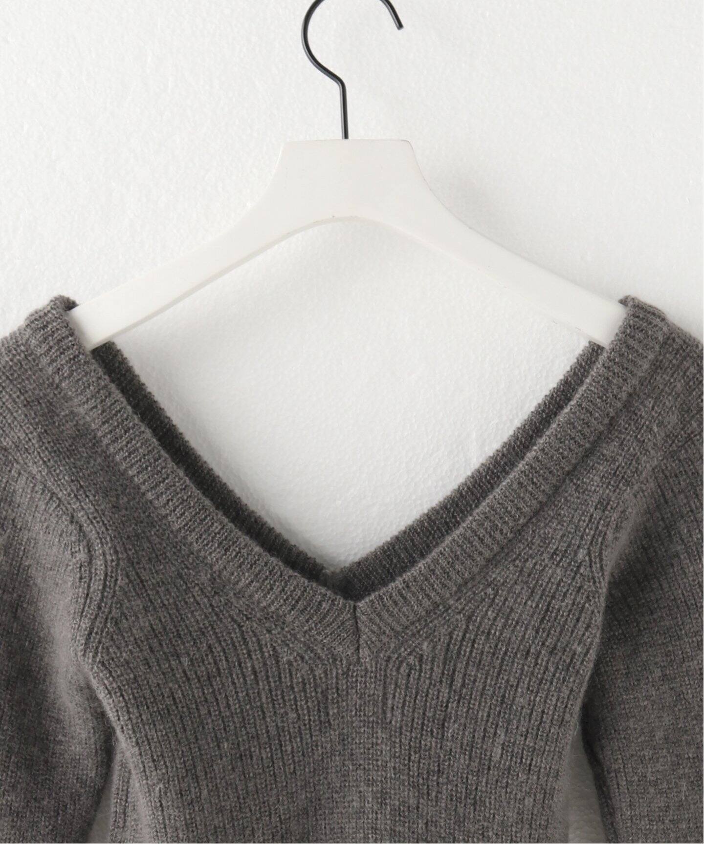 ALLEGE / アレッジ】MOHAIR V KNIT（ニット／セーター）｜PULP（パルプ 